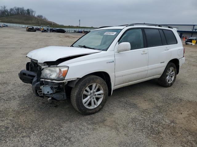 toyota highlander 2007 jtehw21ax70036563