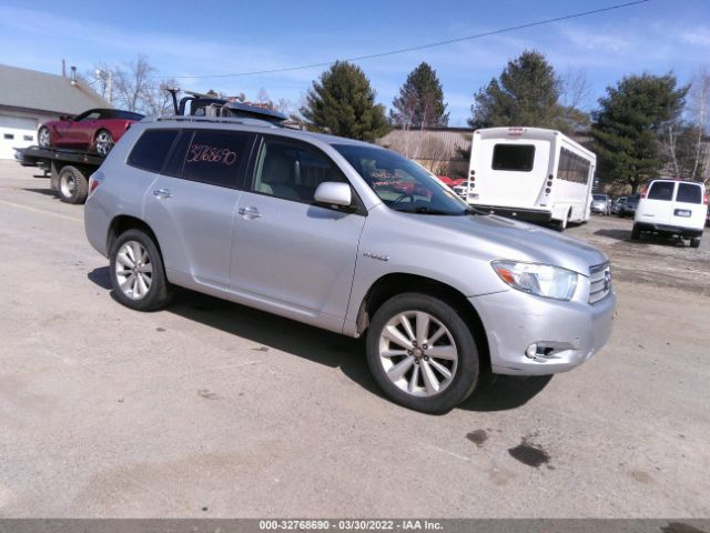 toyota highlander hybrid 2010 jtejw3eh3a2045633