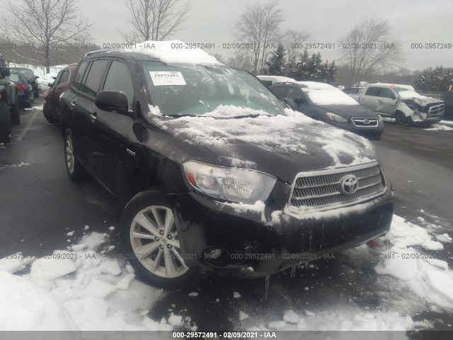 toyota highlander hybrid 2010 jtejw3eh5a2045911