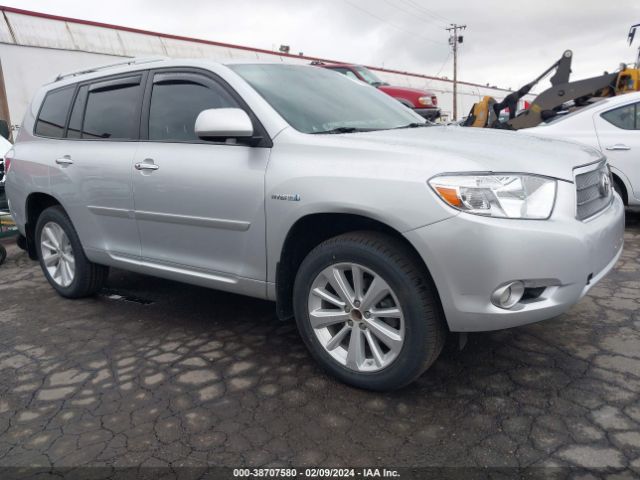 toyota highlander hybrid 2010 jtejw3eh6a2043651