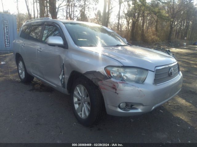 toyota highlander hybrid 2010 jtejw3eh7a2043657