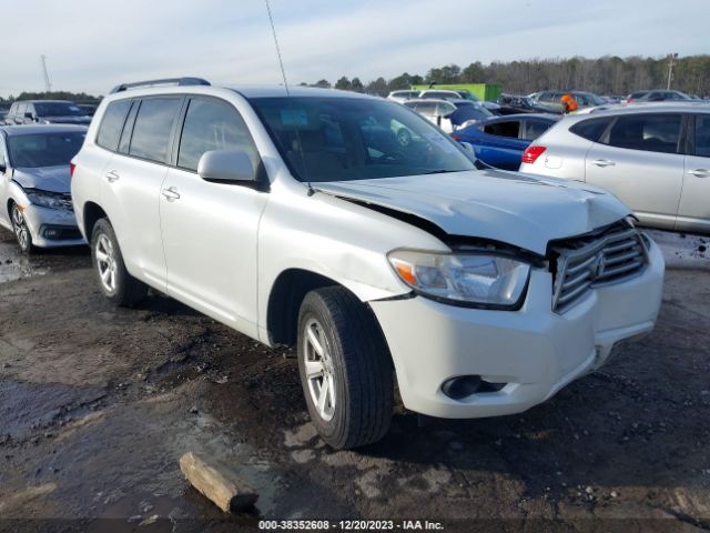 toyota highlander 2010 jtezk3eh0a2105494