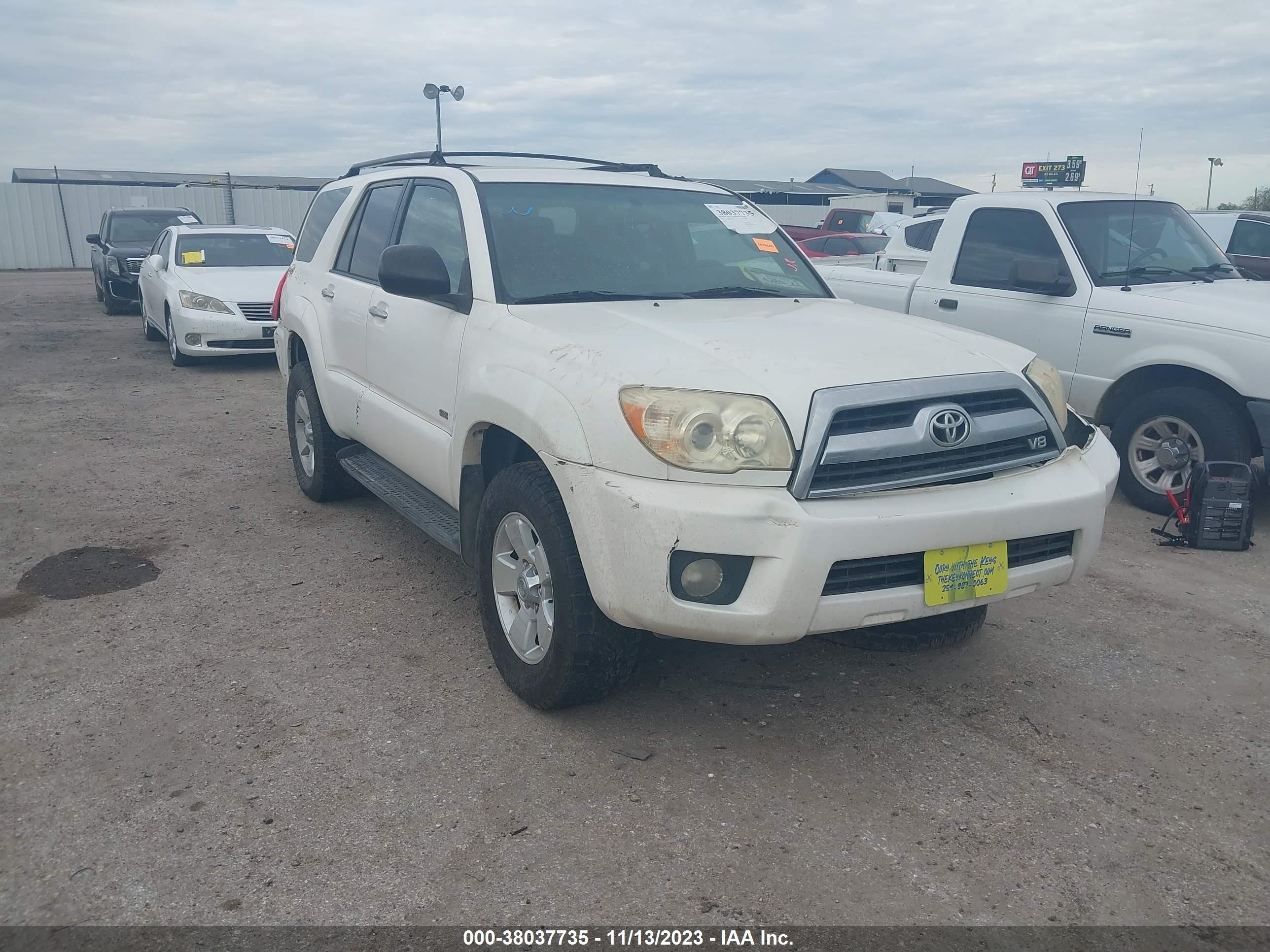 toyota 4runner 2007 jtezt14r570028167