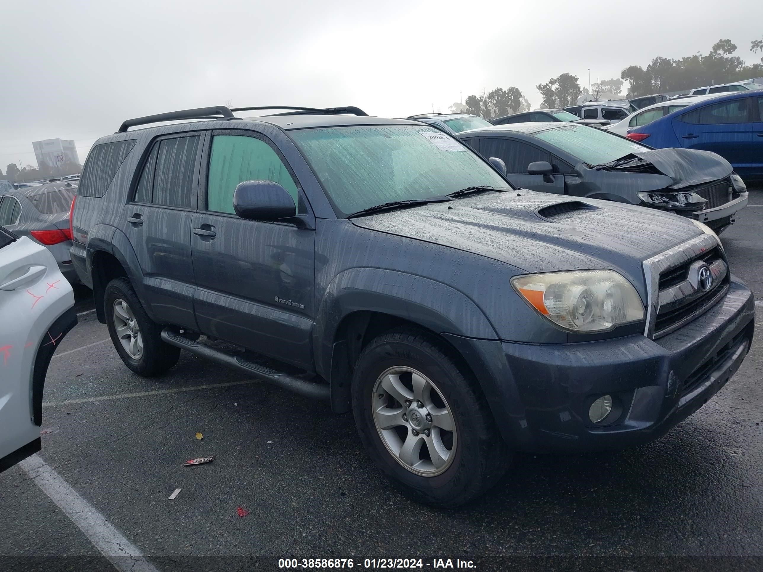 toyota 4runner 2007 jtezu14r070087933