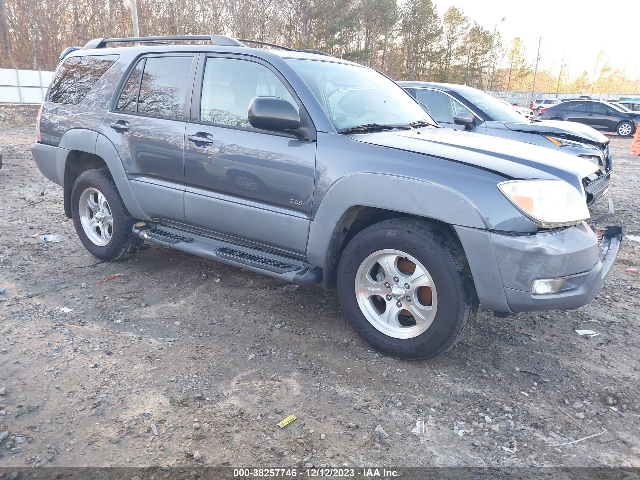 toyota 4runner 2003 jtezu14r330001783