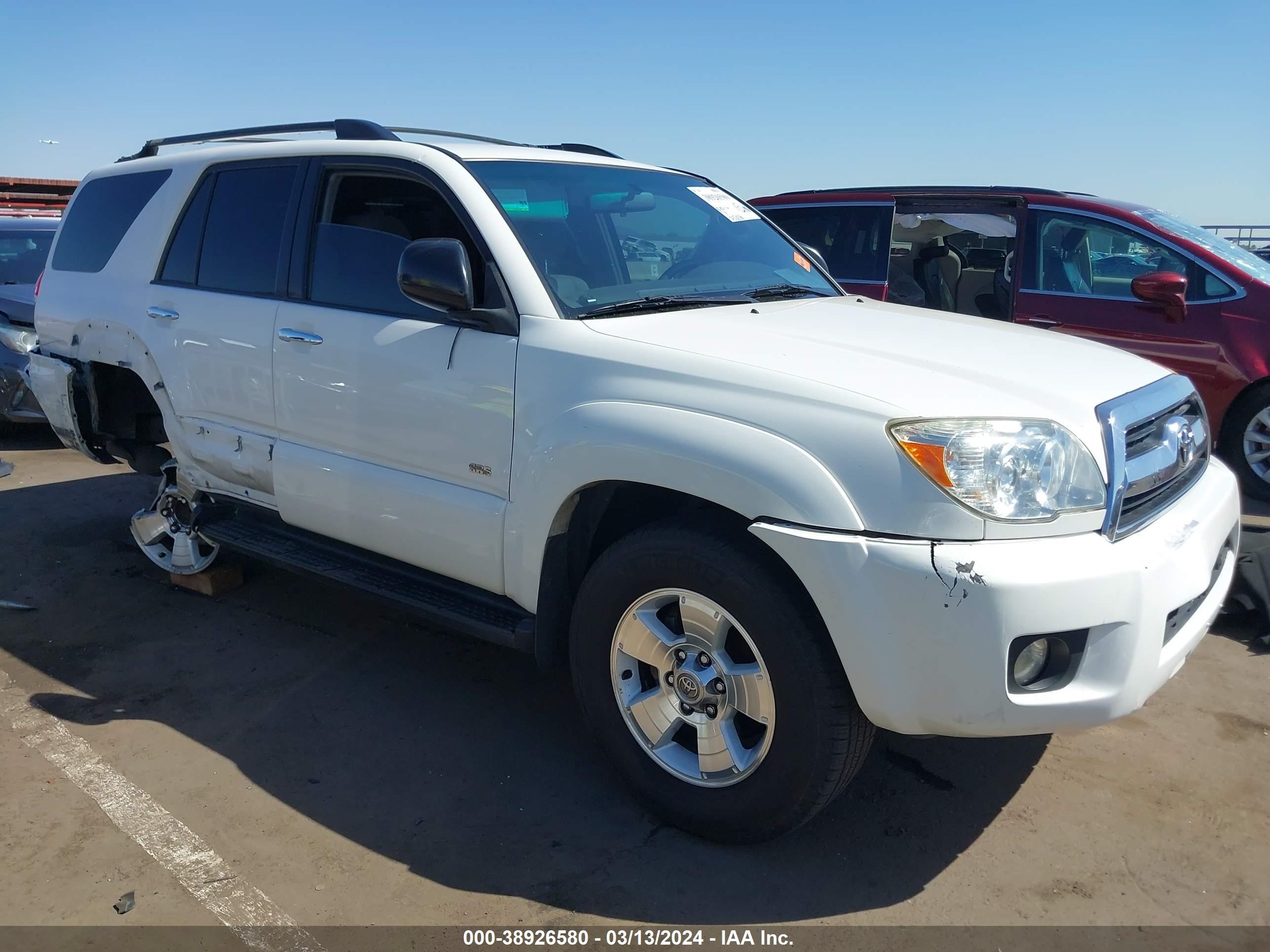 toyota 4runner 2007 jtezu14r370092415