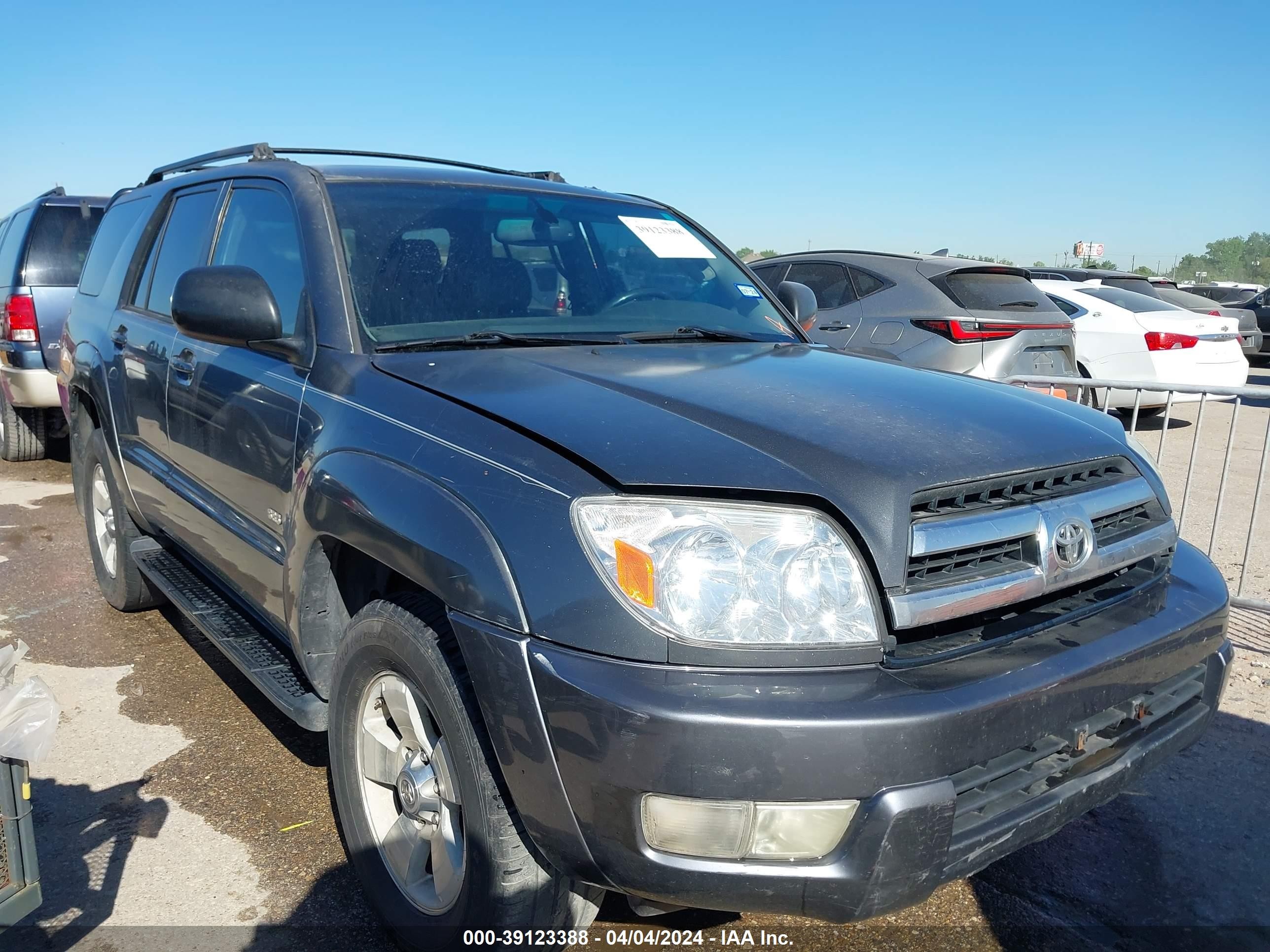 toyota 4runner 2005 jtezu14r450054401