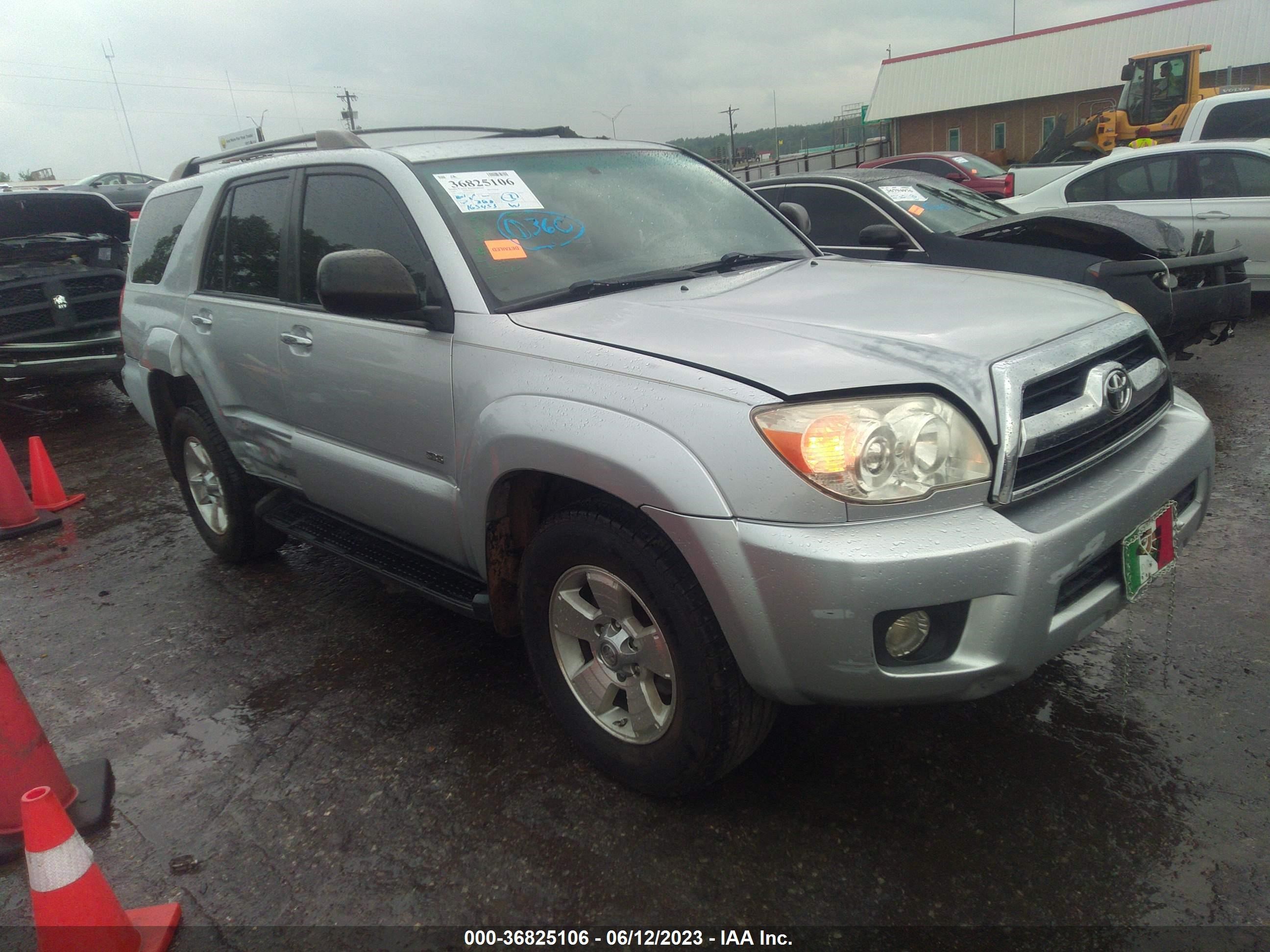 toyota 4runner 2007 jtezu14r478066844