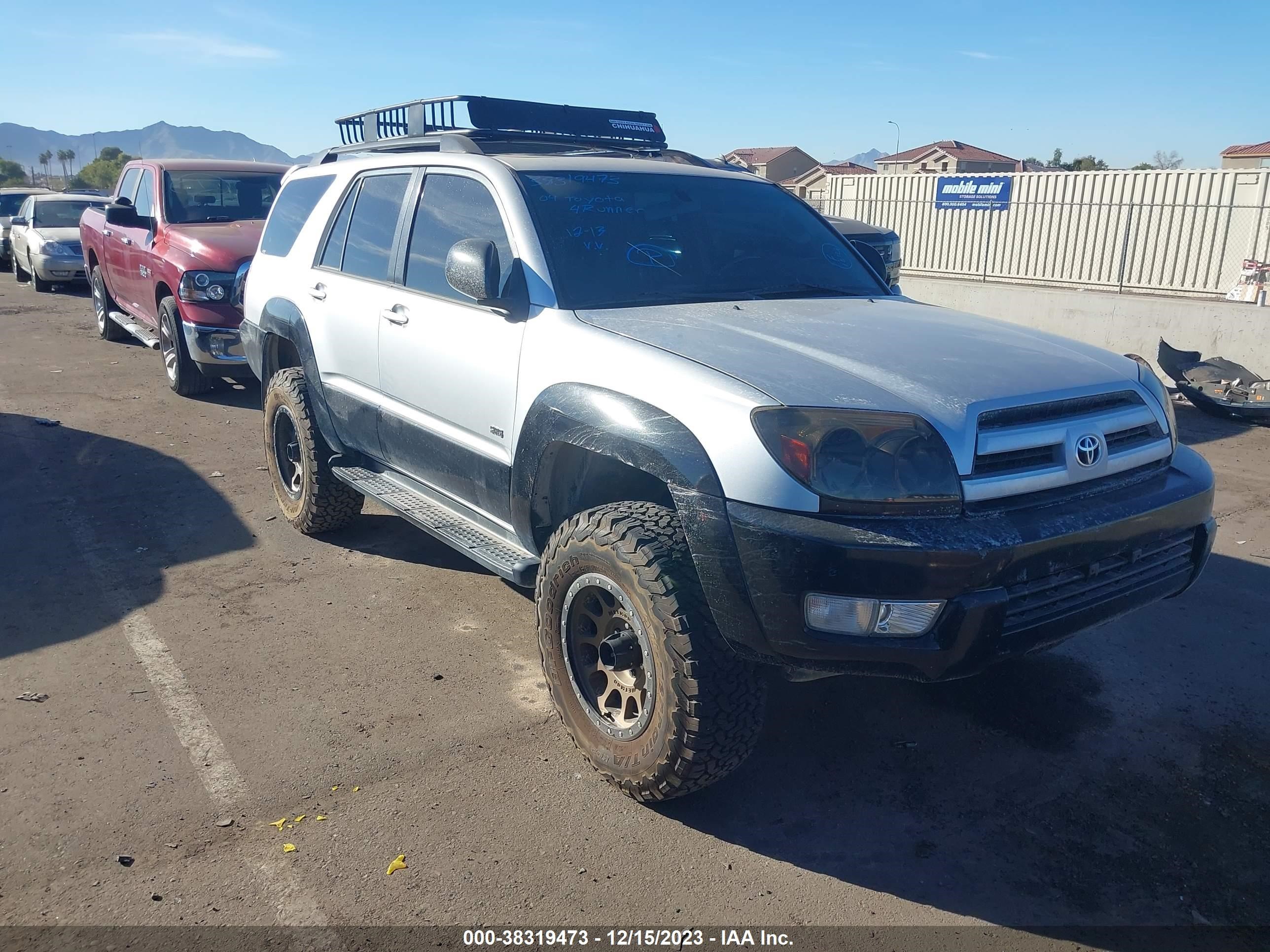 toyota 4runner 2004 jtezu14r740033346