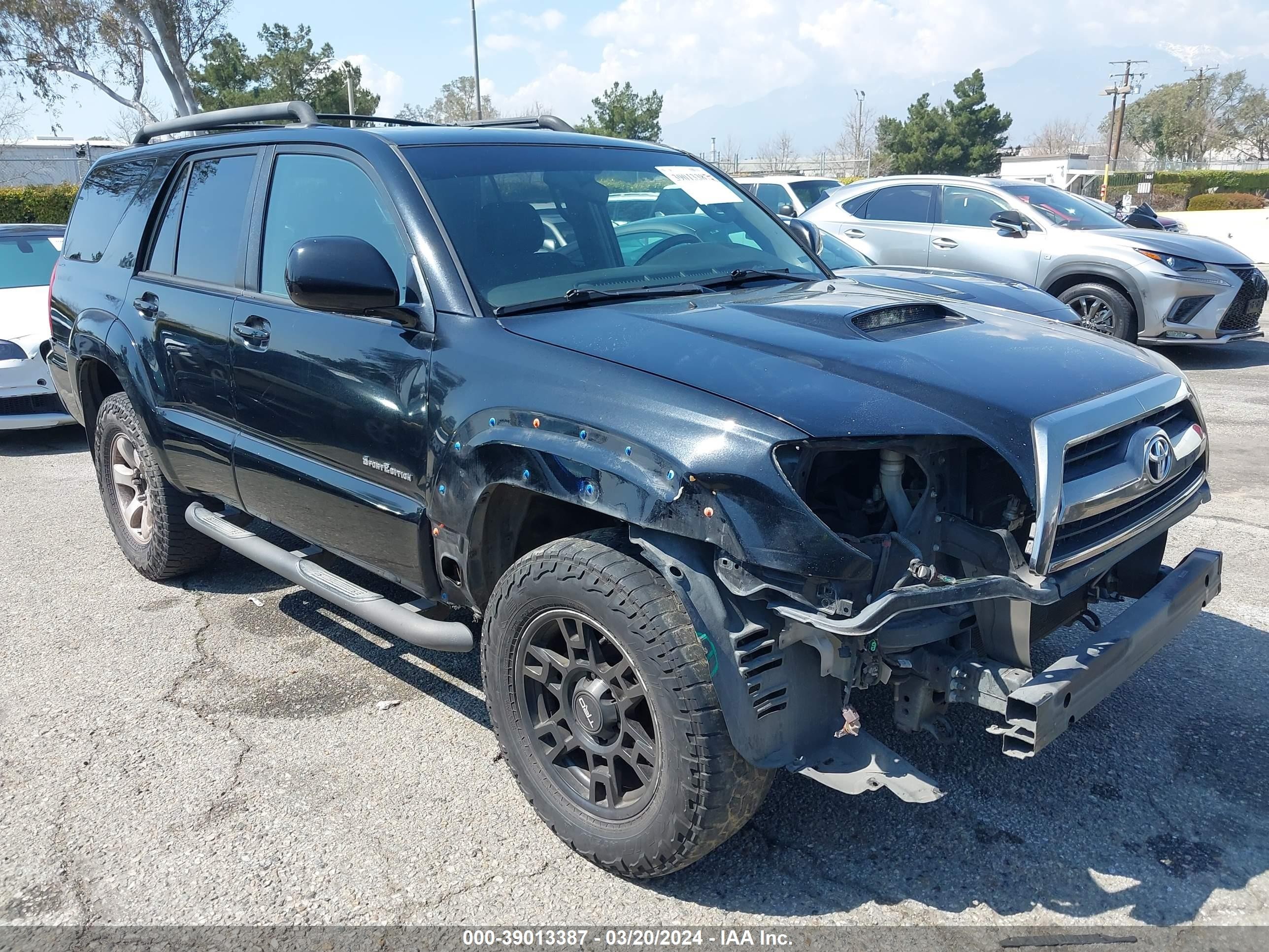 toyota 4runner 2007 jtezu14r970093102