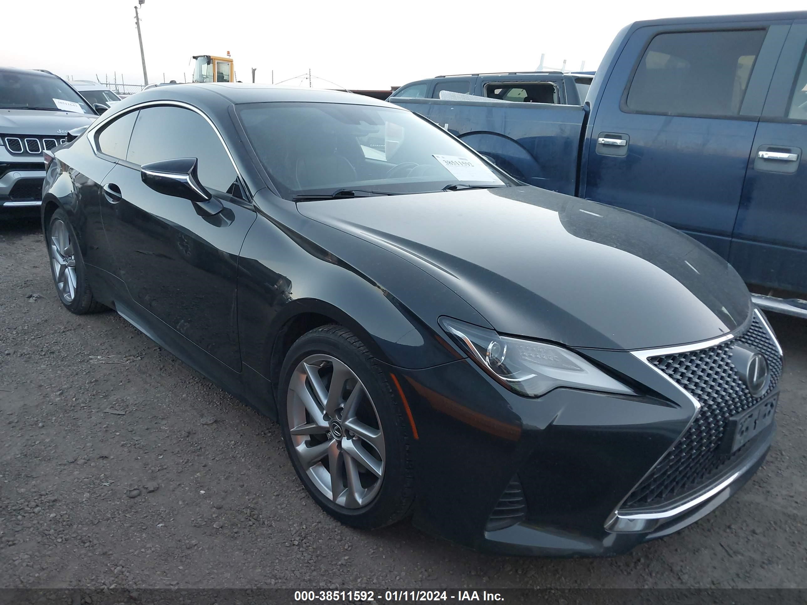 lexus rc 2020 jthaa5bc1l5010595