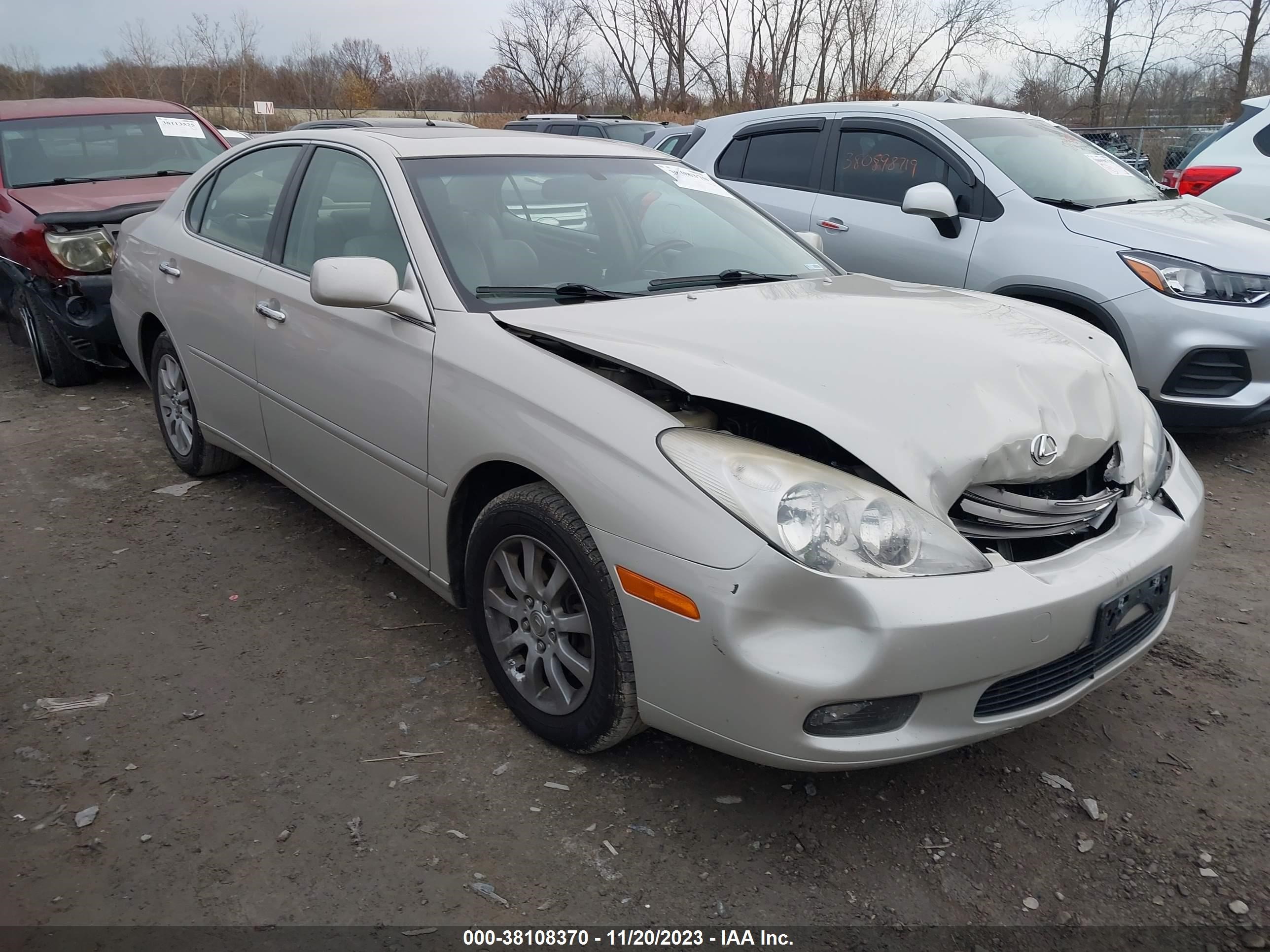 lexus es 2004 jthba30g040005479