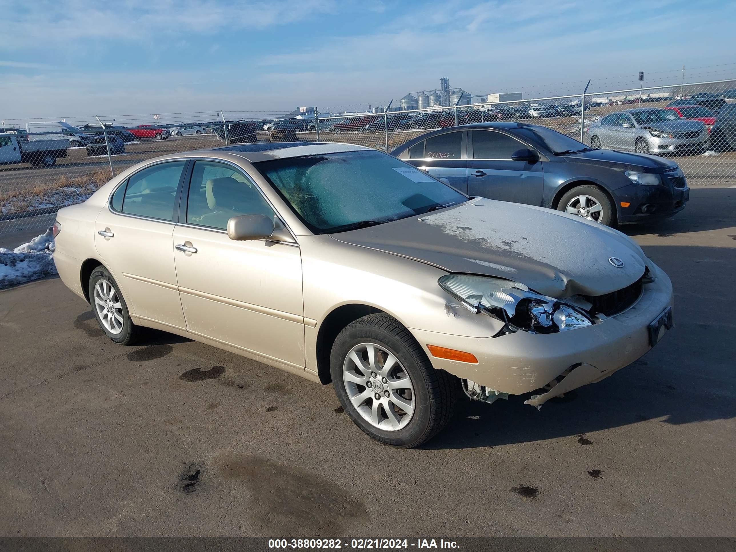 lexus es 2004 jthba30g045013066