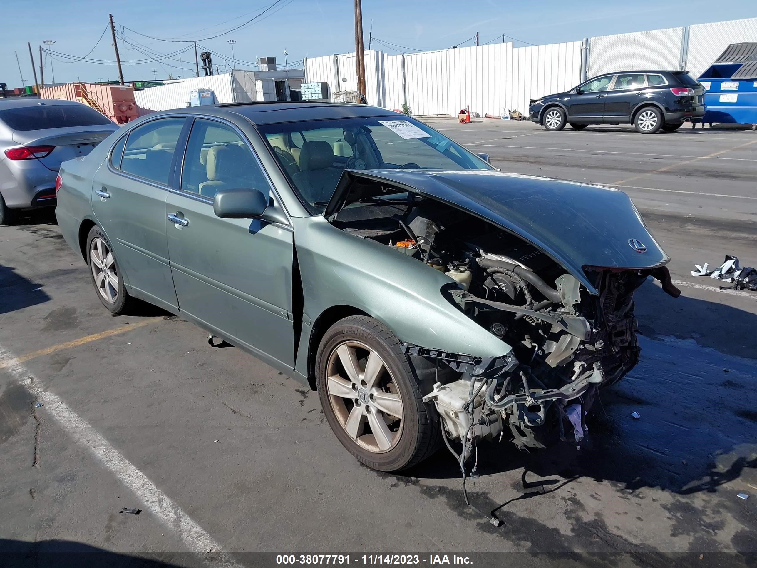 lexus es 2005 jthba30g055099495