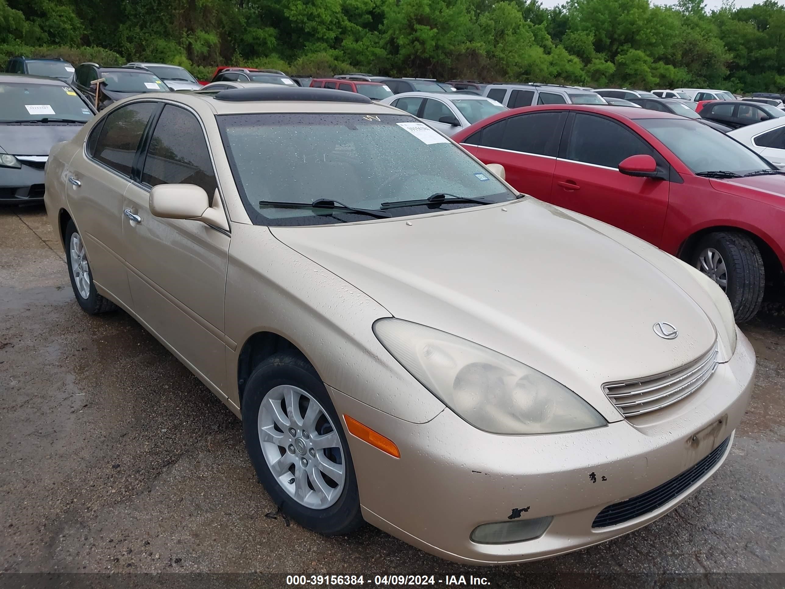 lexus es 2004 jthba30g140003370