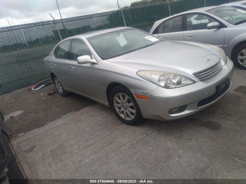 lexus es 2004 jthba30g140003689