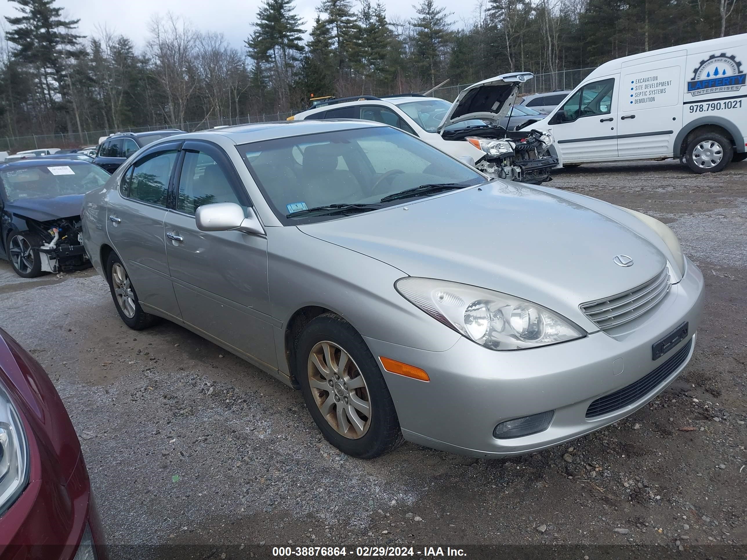 lexus es 2004 jthba30g145004487