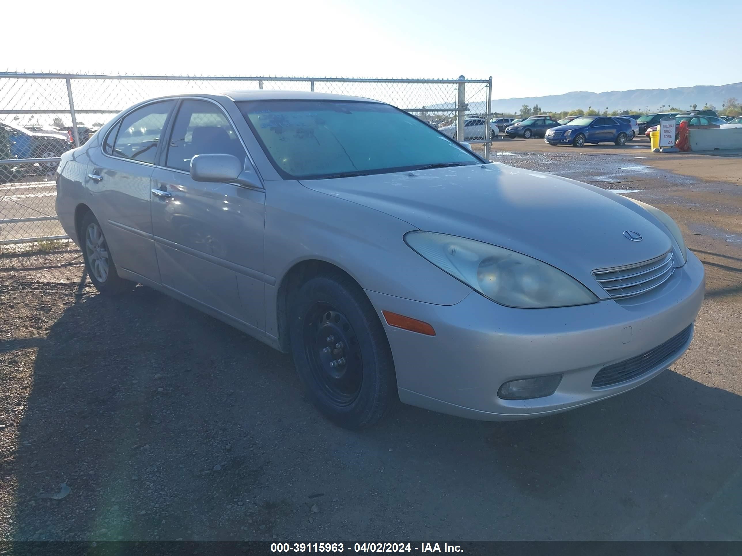 lexus es 2004 jthba30g145037117