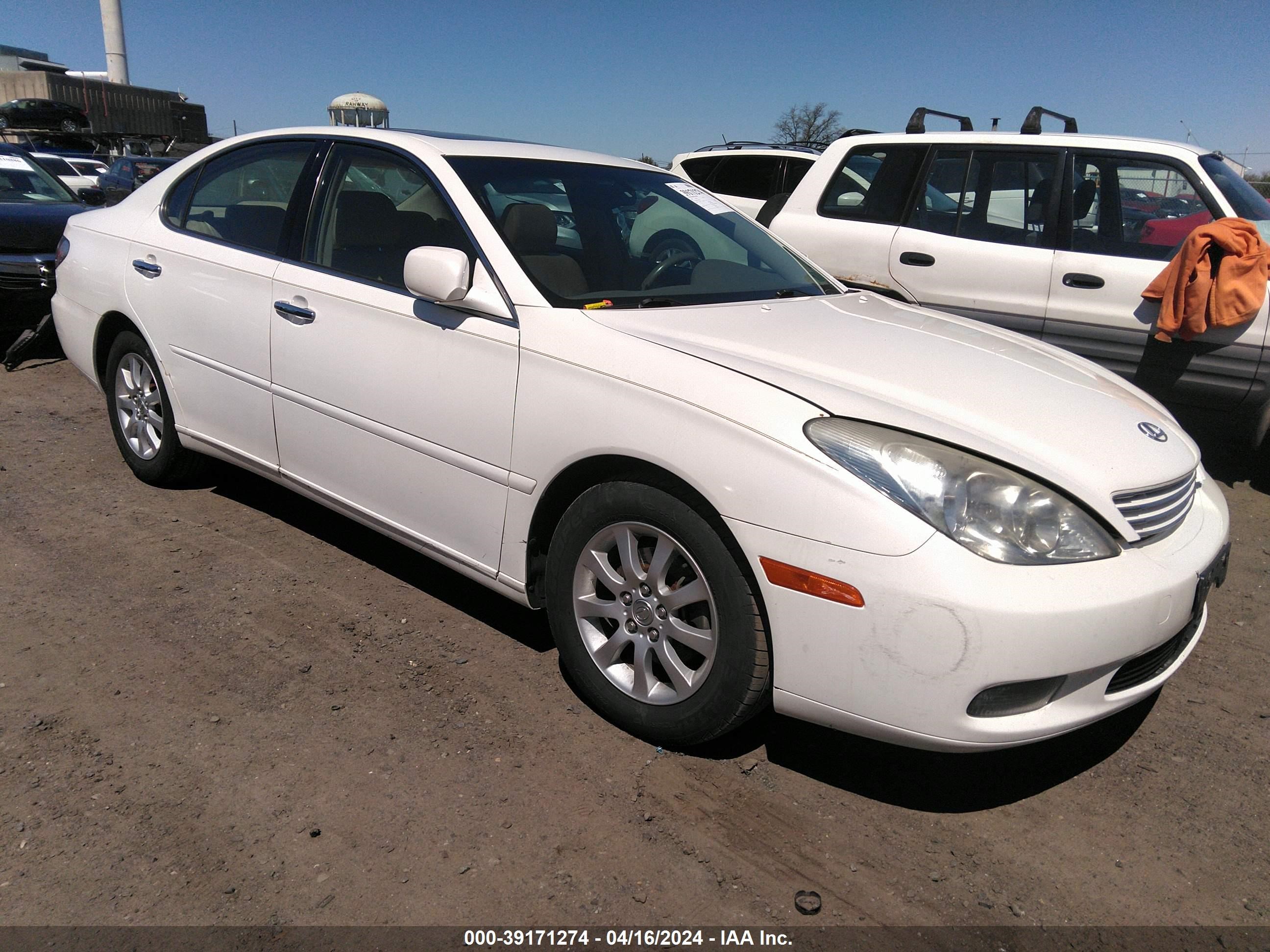 lexus es 2004 jthba30g145048781