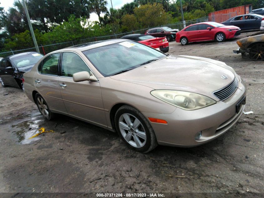 lexus es 2005 jthba30g155093219