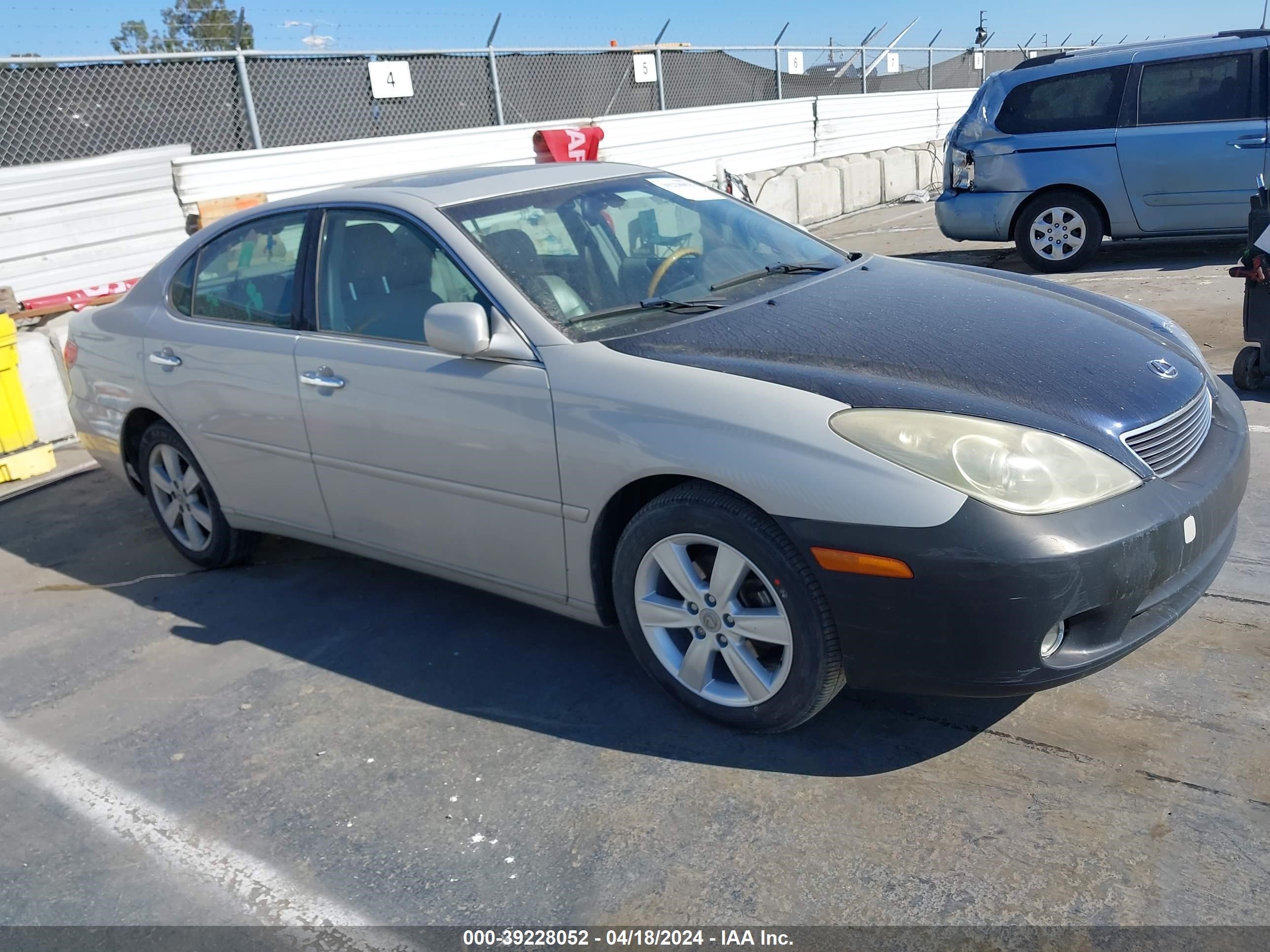 lexus es 2006 jthba30g165161097