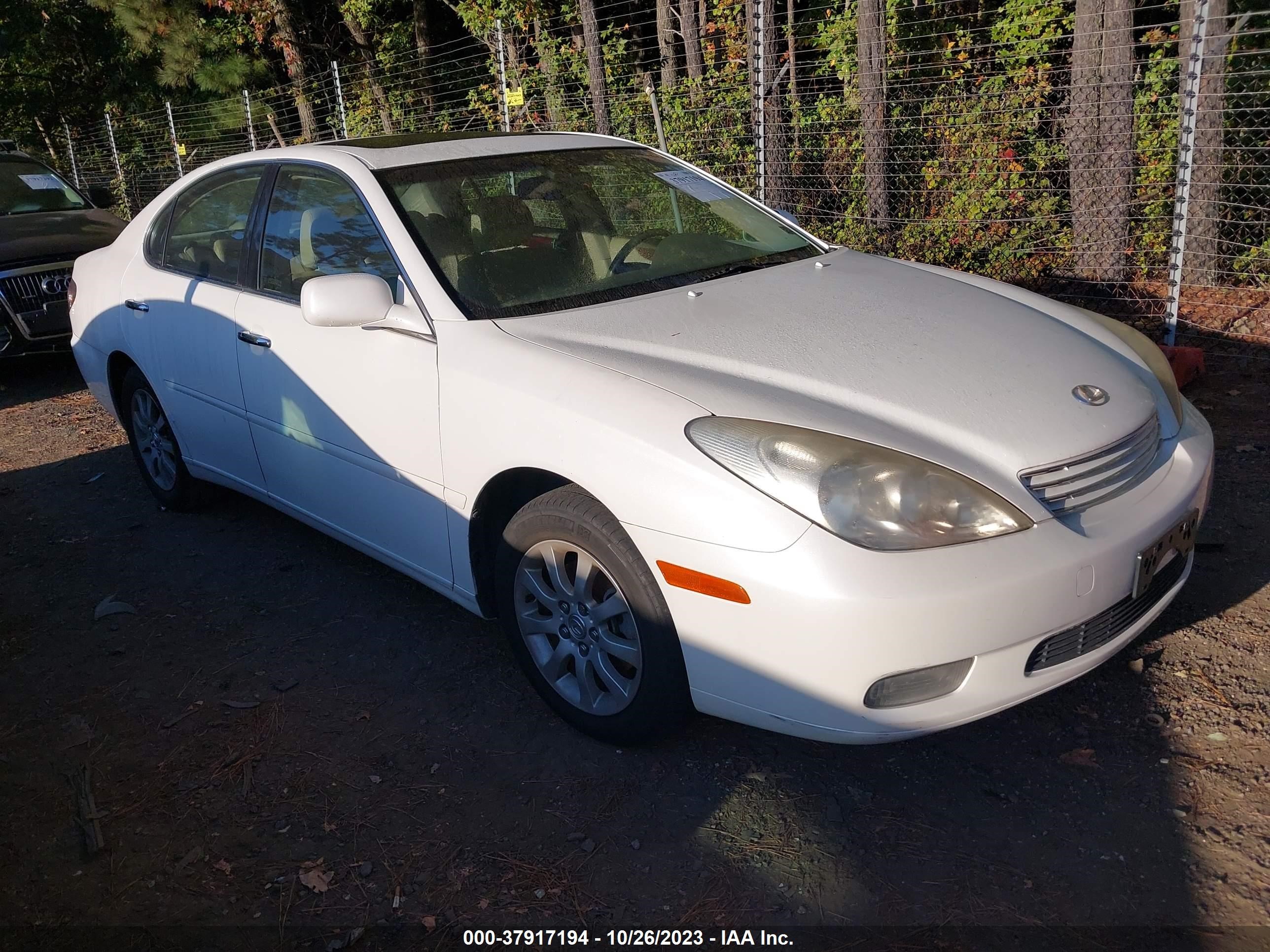 lexus es 2004 jthba30g245012713