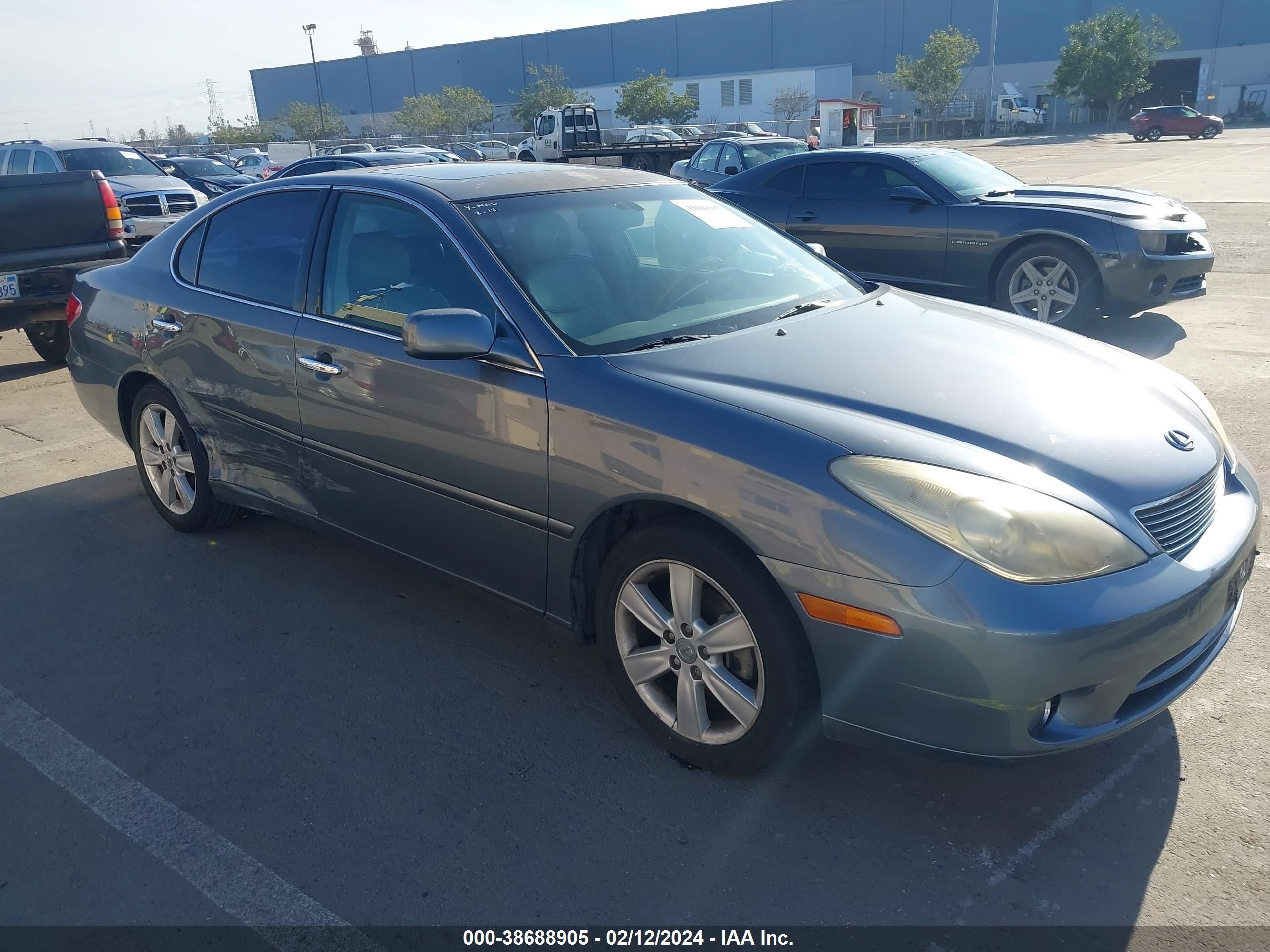 lexus es 2005 jthba30g255078583