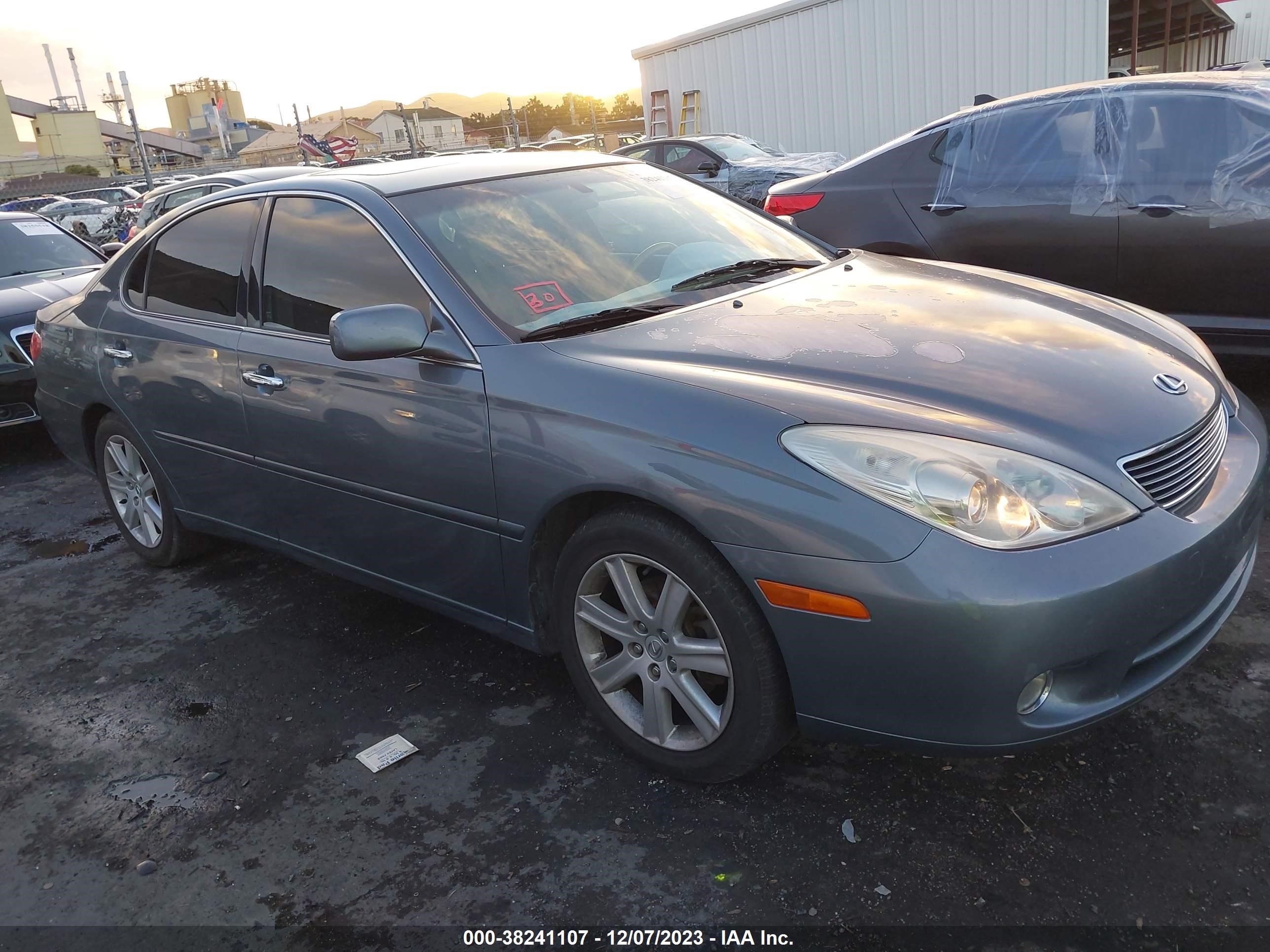 lexus es 2005 jthba30g255109668