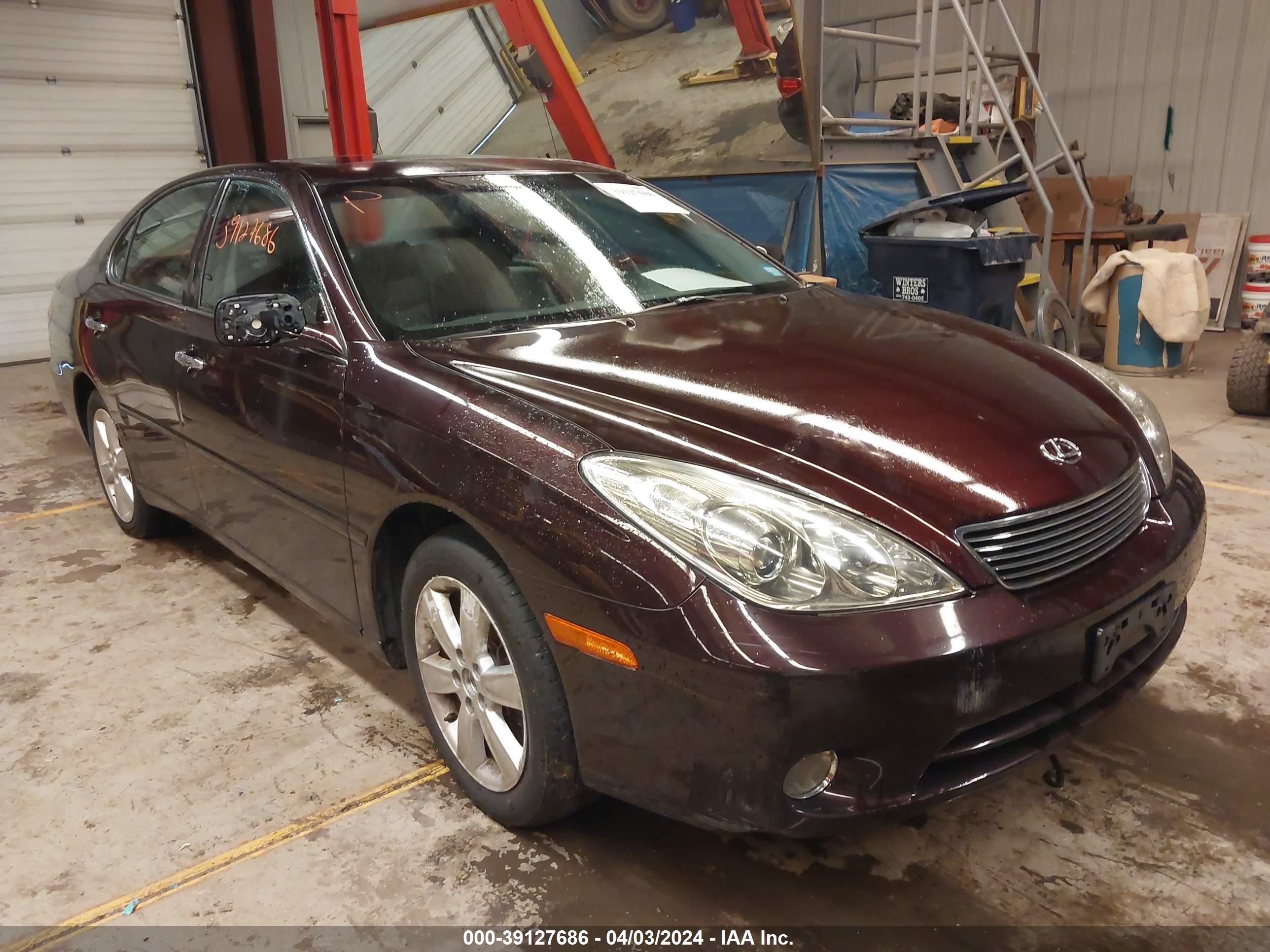 lexus es 2005 jthba30g255140502