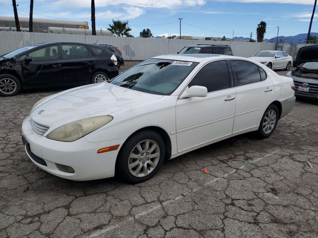 lexus es 2004 jthba30g340009753