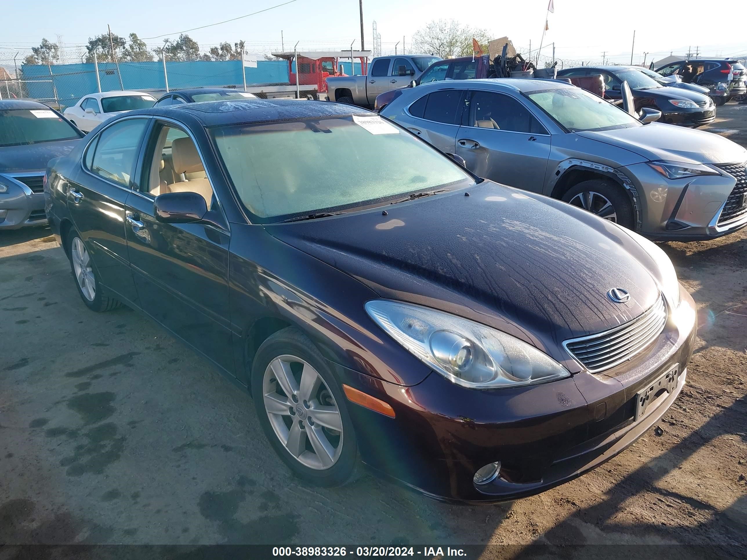 lexus es 2005 jthba30g355057953