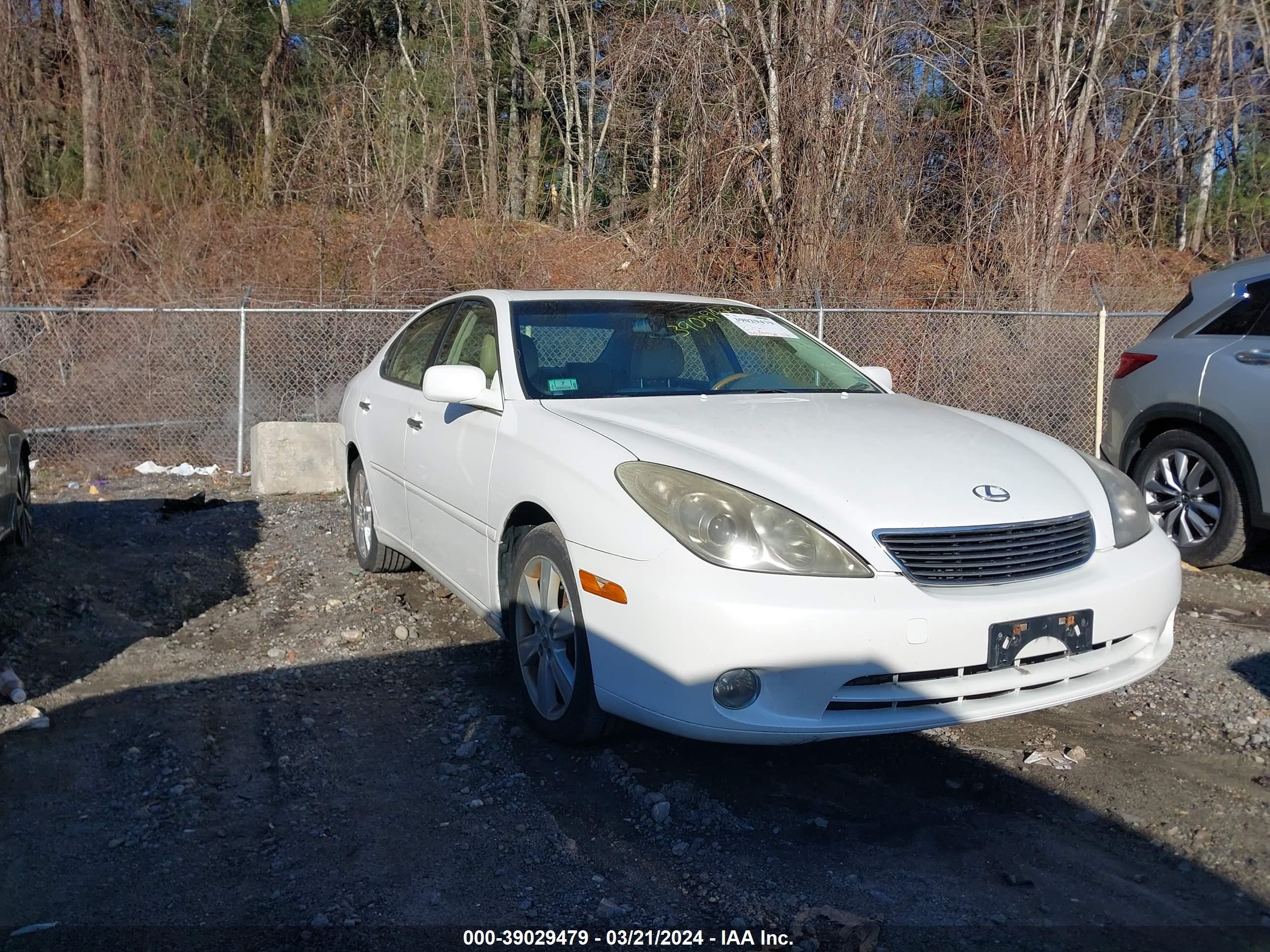 lexus es 2005 jthba30g355069035