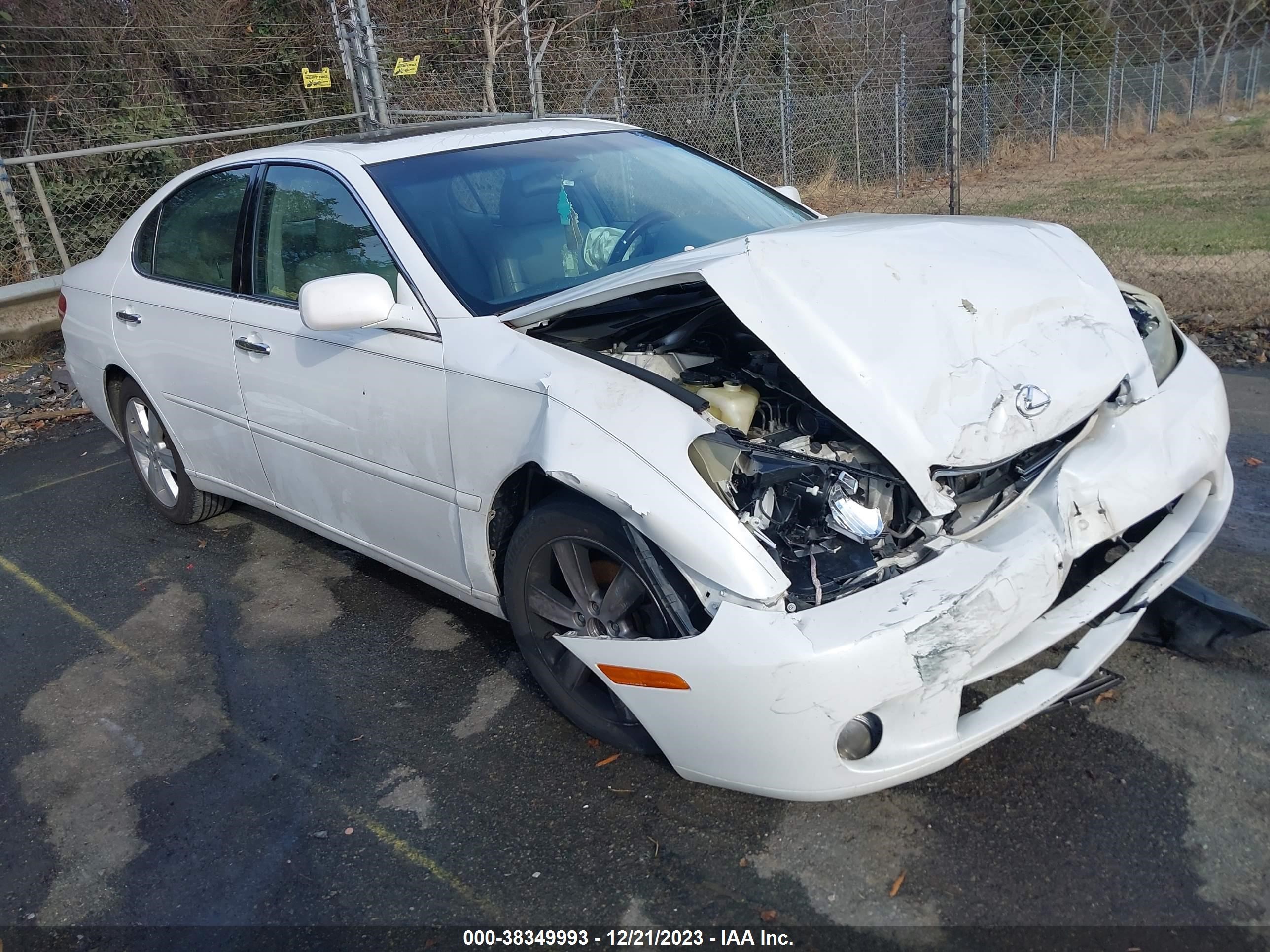 lexus es 2005 jthba30g355095649