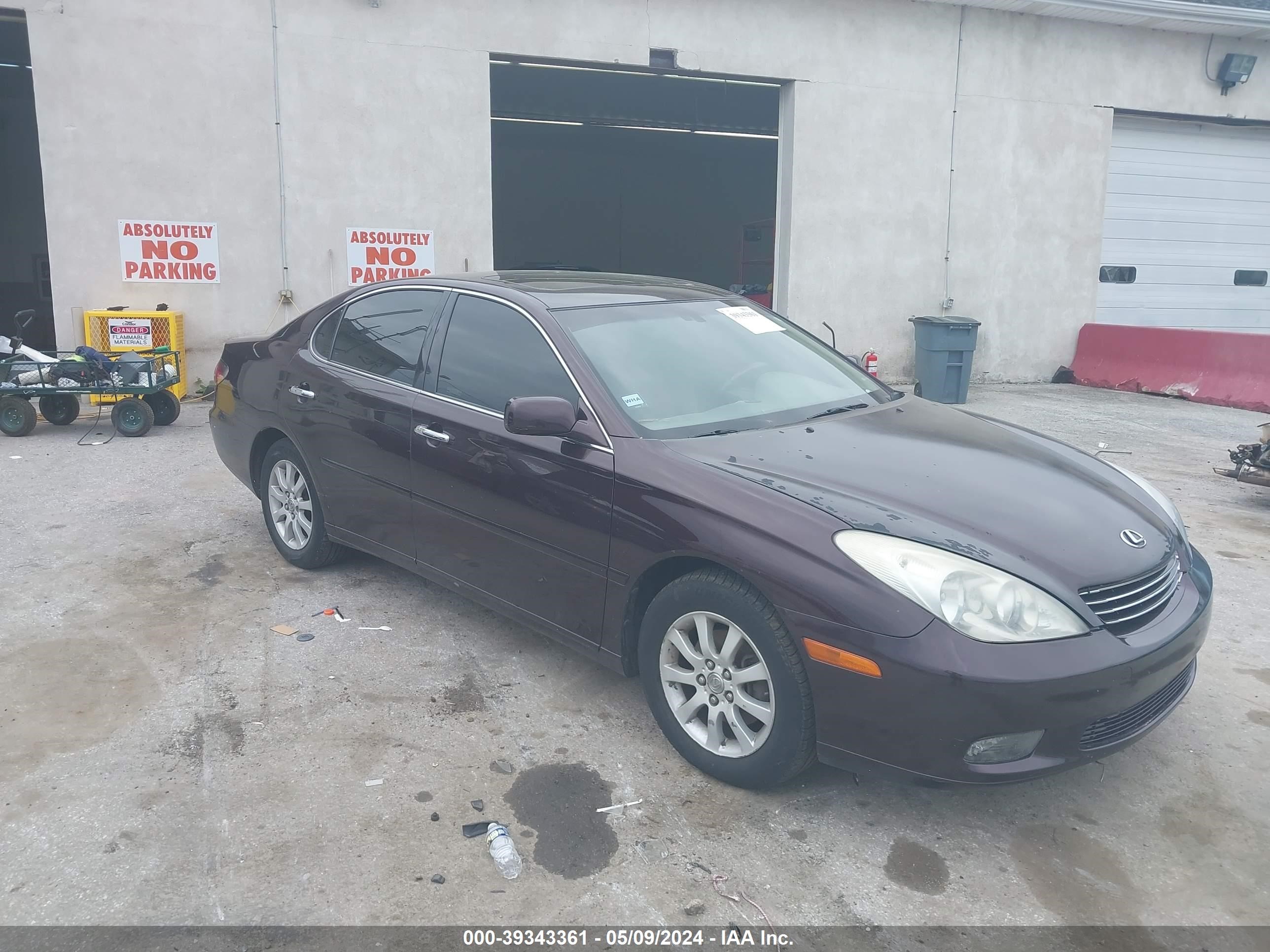 lexus es 2004 jthba30g440011091