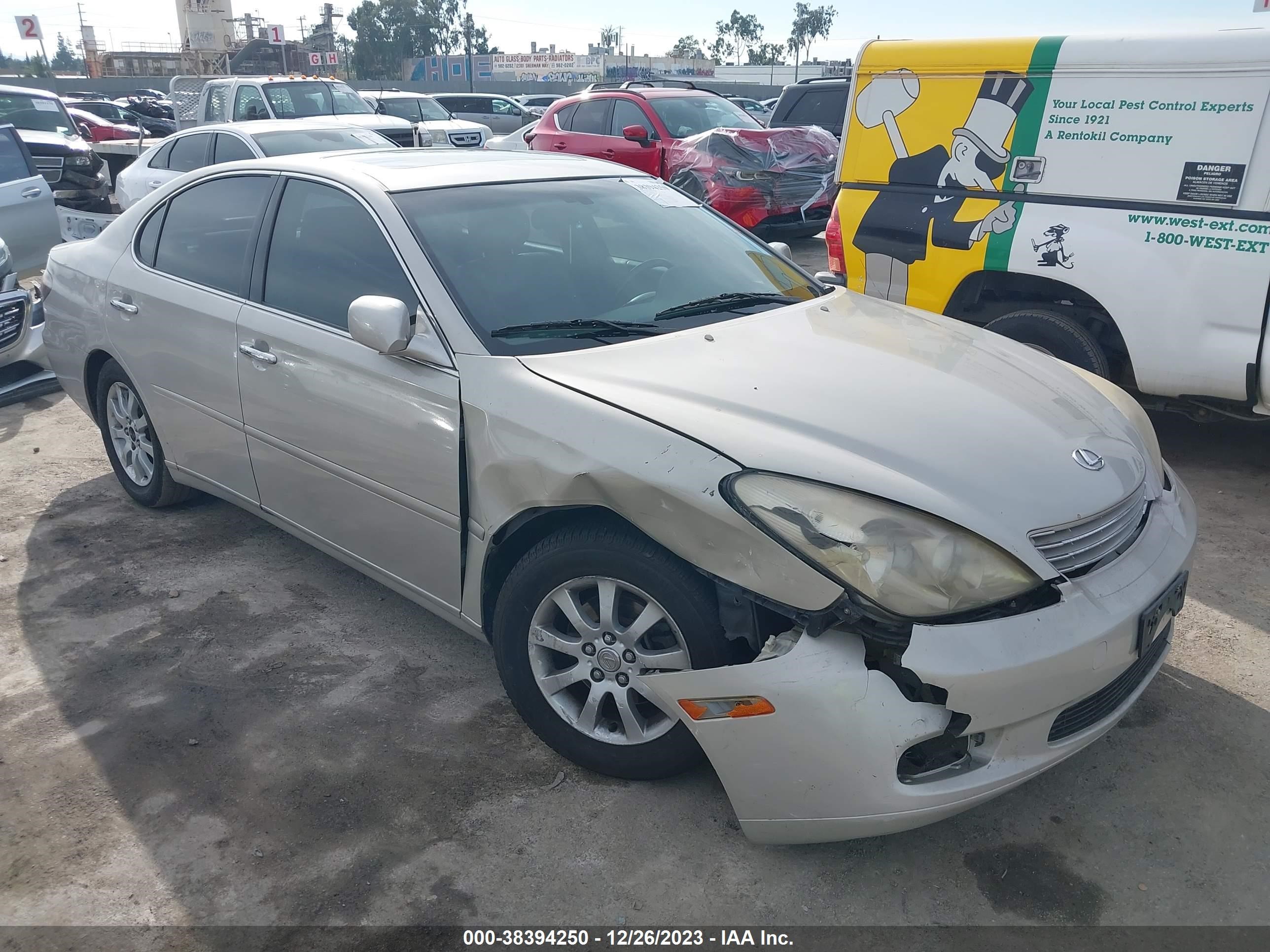 lexus es 2004 jthba30g445003656