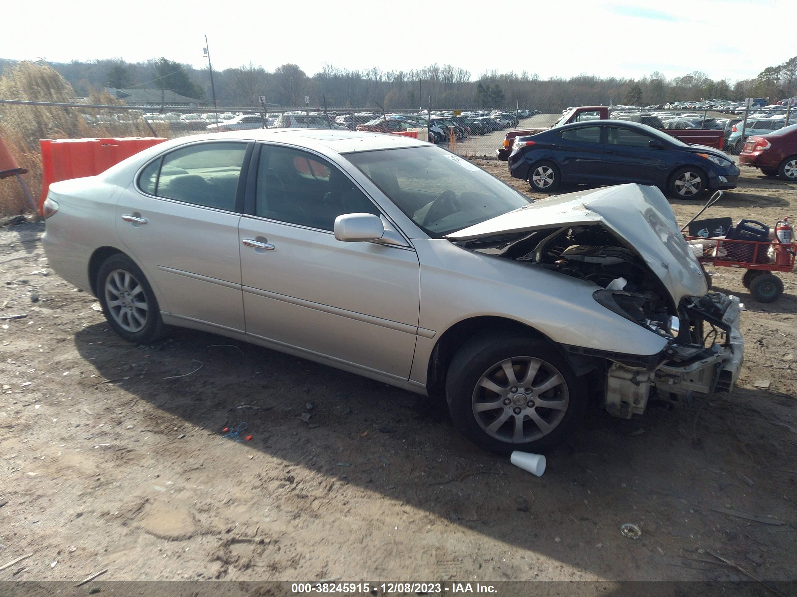 lexus es 2004 jthba30g445020621