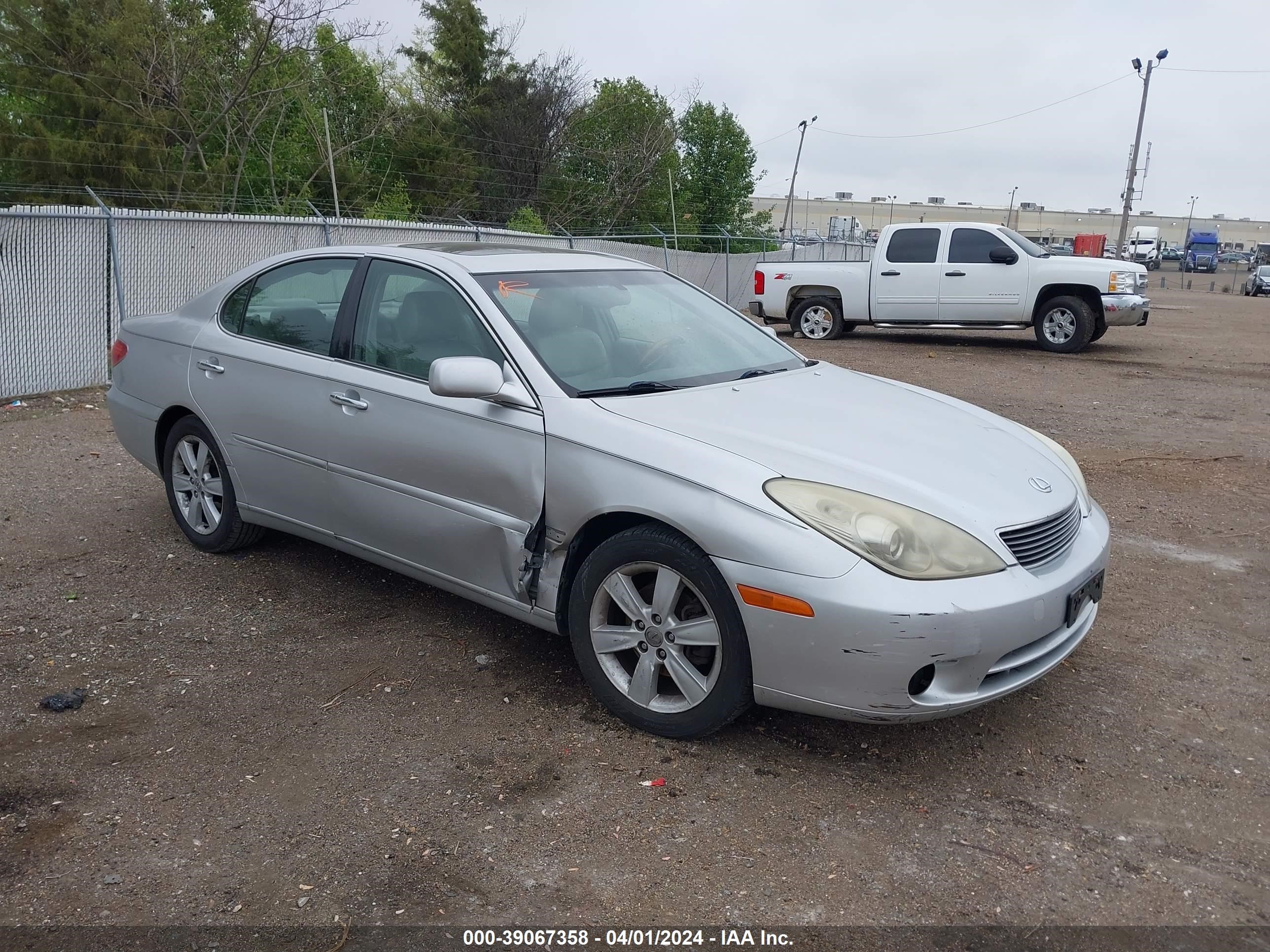 lexus es 2005 jthba30g455130358