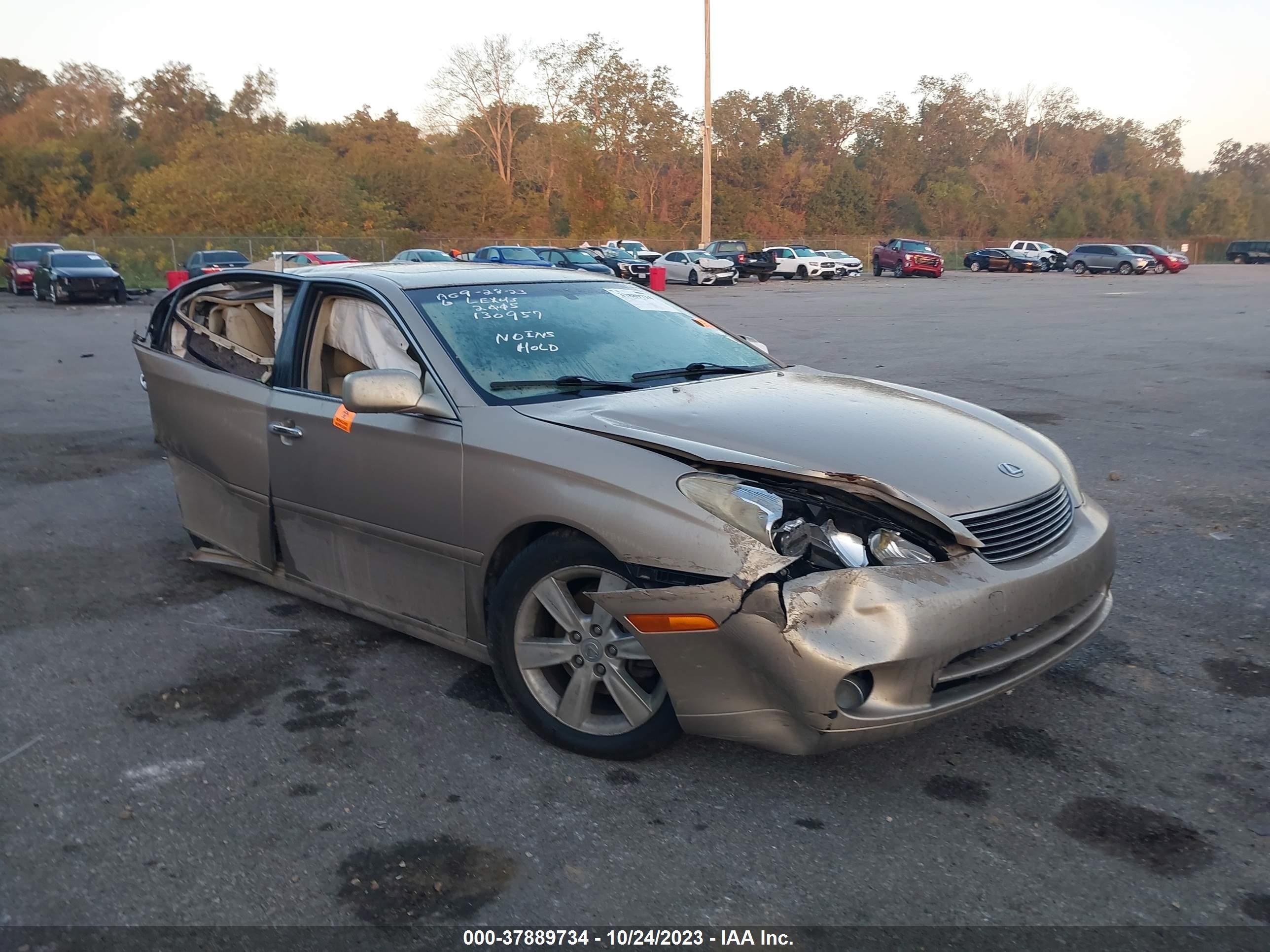 lexus es 2005 jthba30g455130957