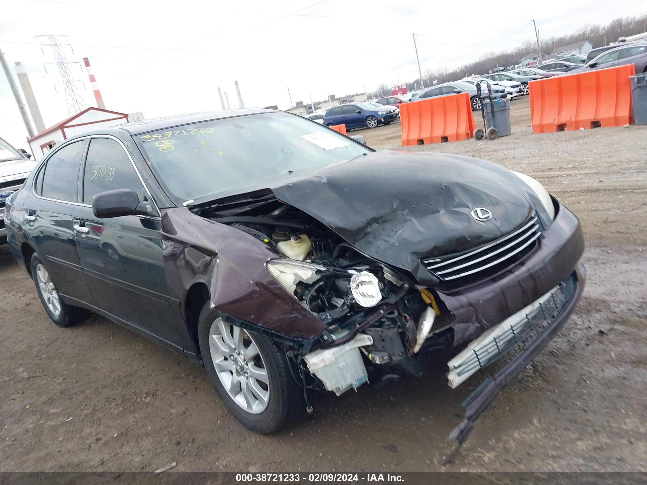 lexus es 2004 jthba30g540014856