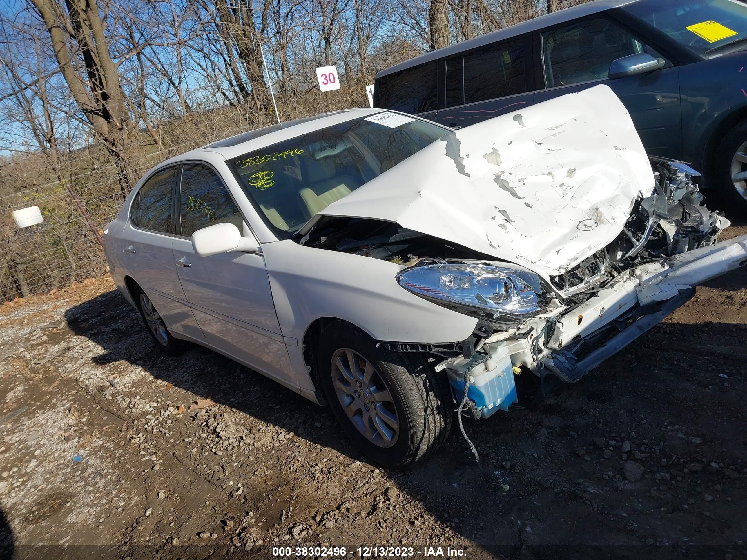 lexus es 2004 jthba30g645004789