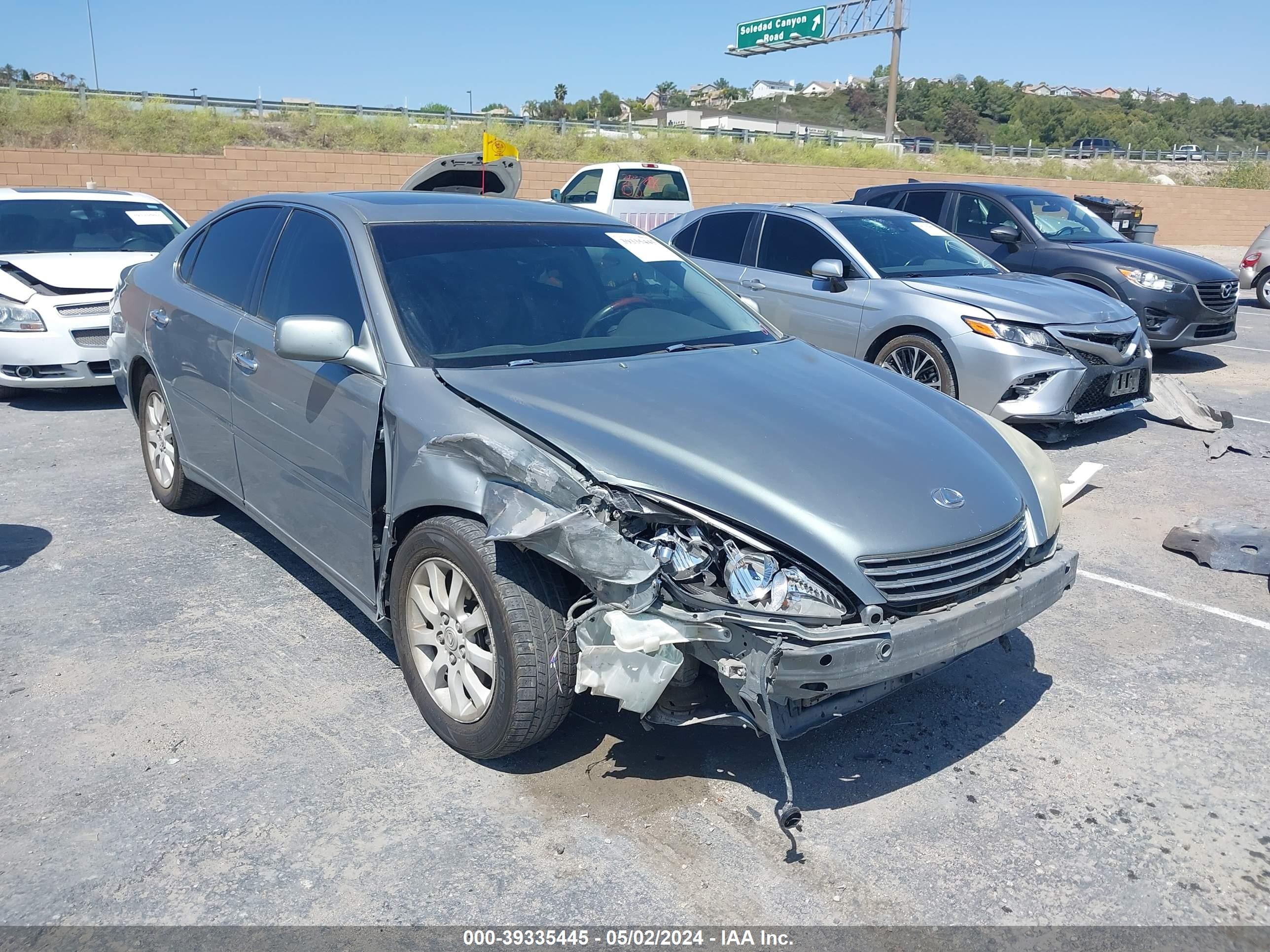 lexus es 2004 jthba30g645013525