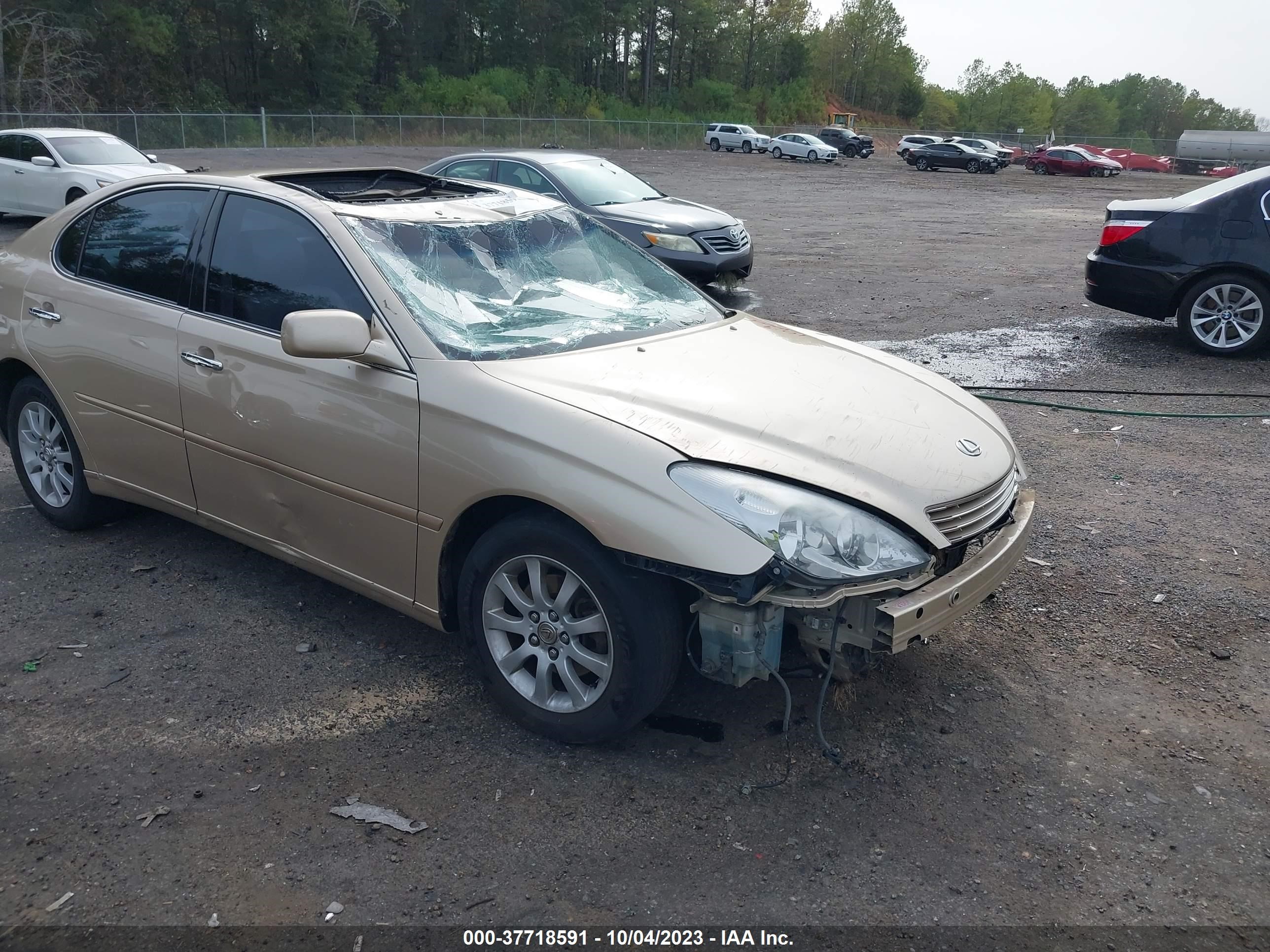 lexus es 2004 jthba30g645015761