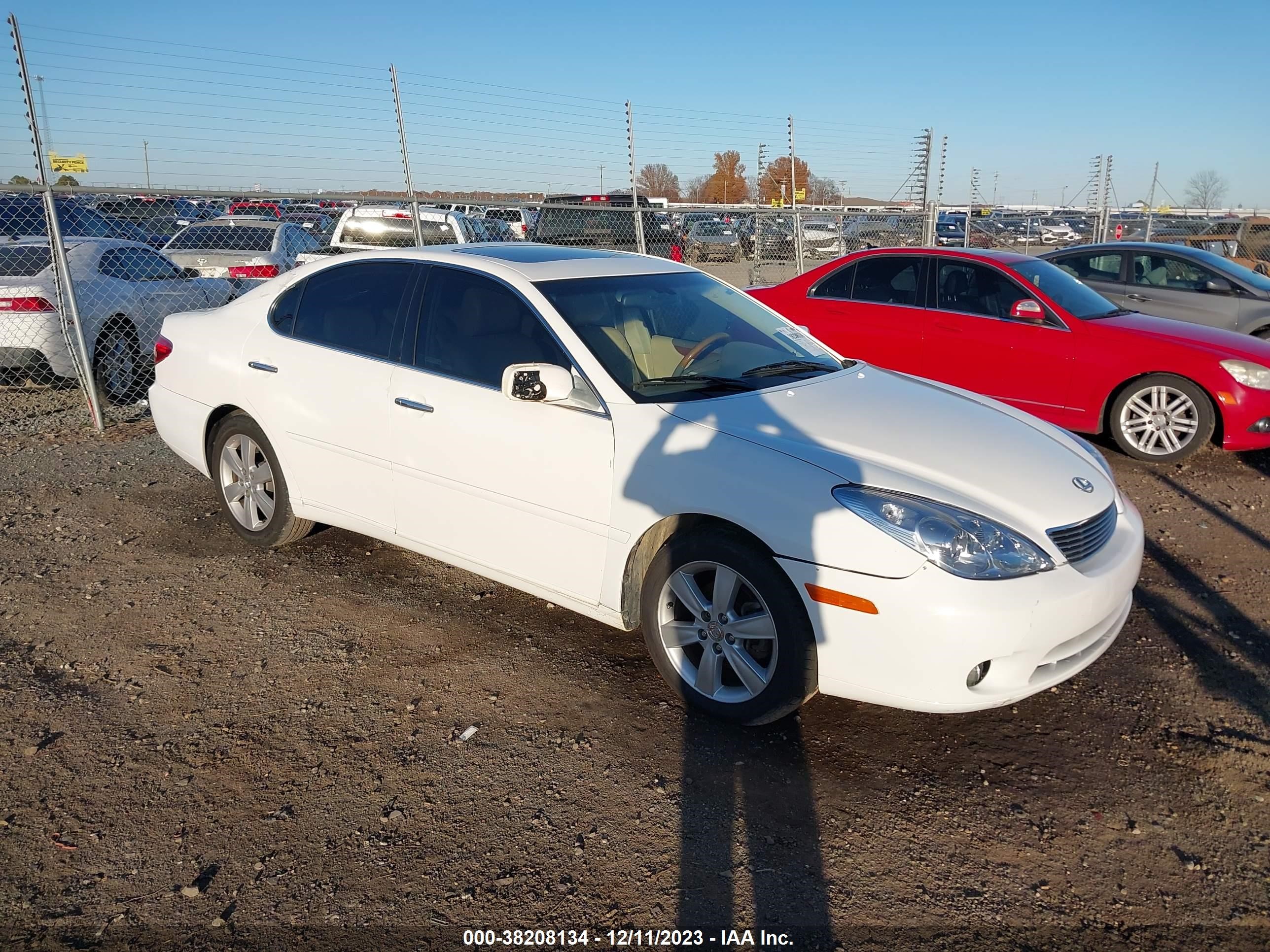 lexus es 2005 jthba30g655072060