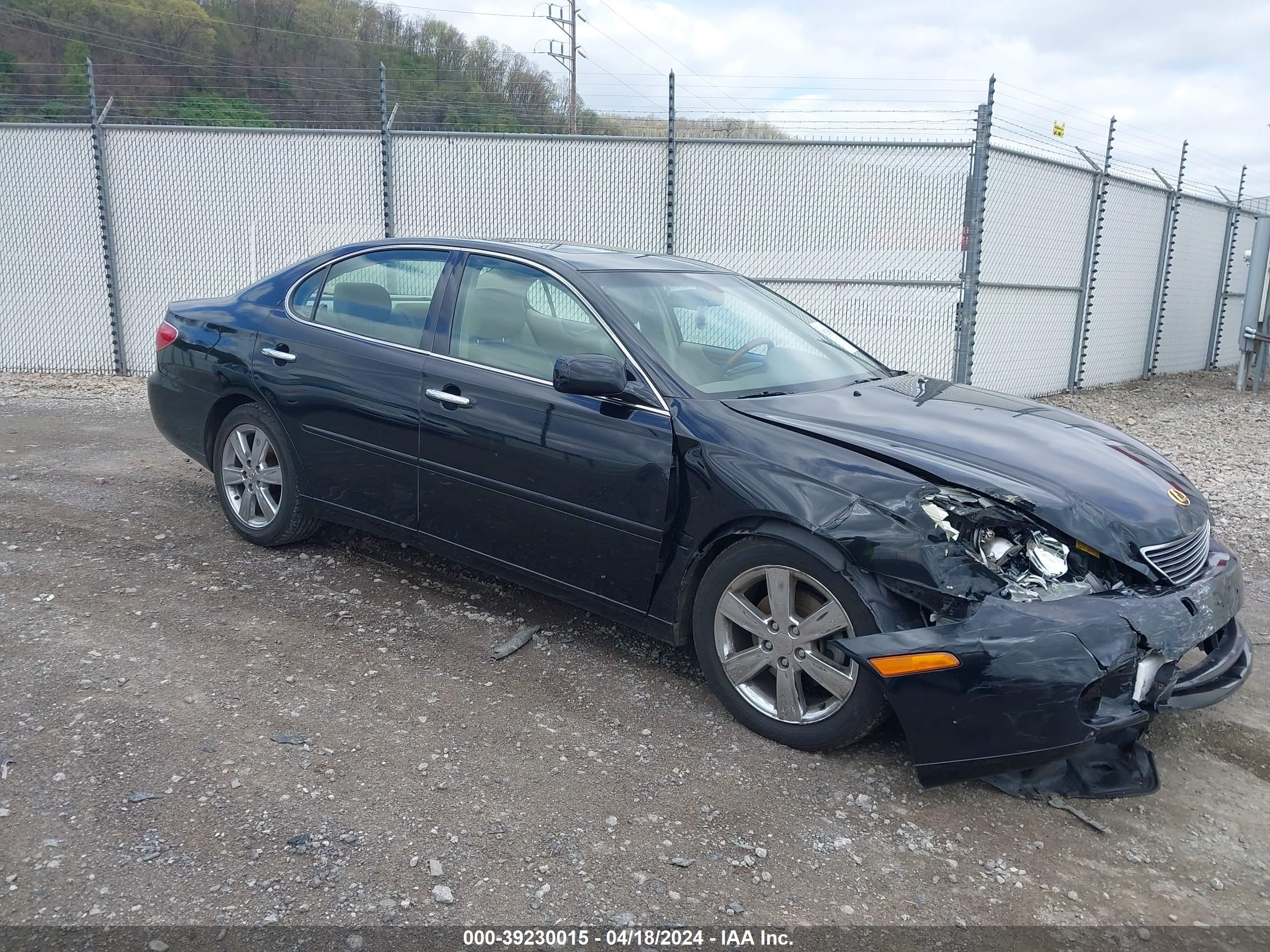 lexus es 2005 jthba30g655077985