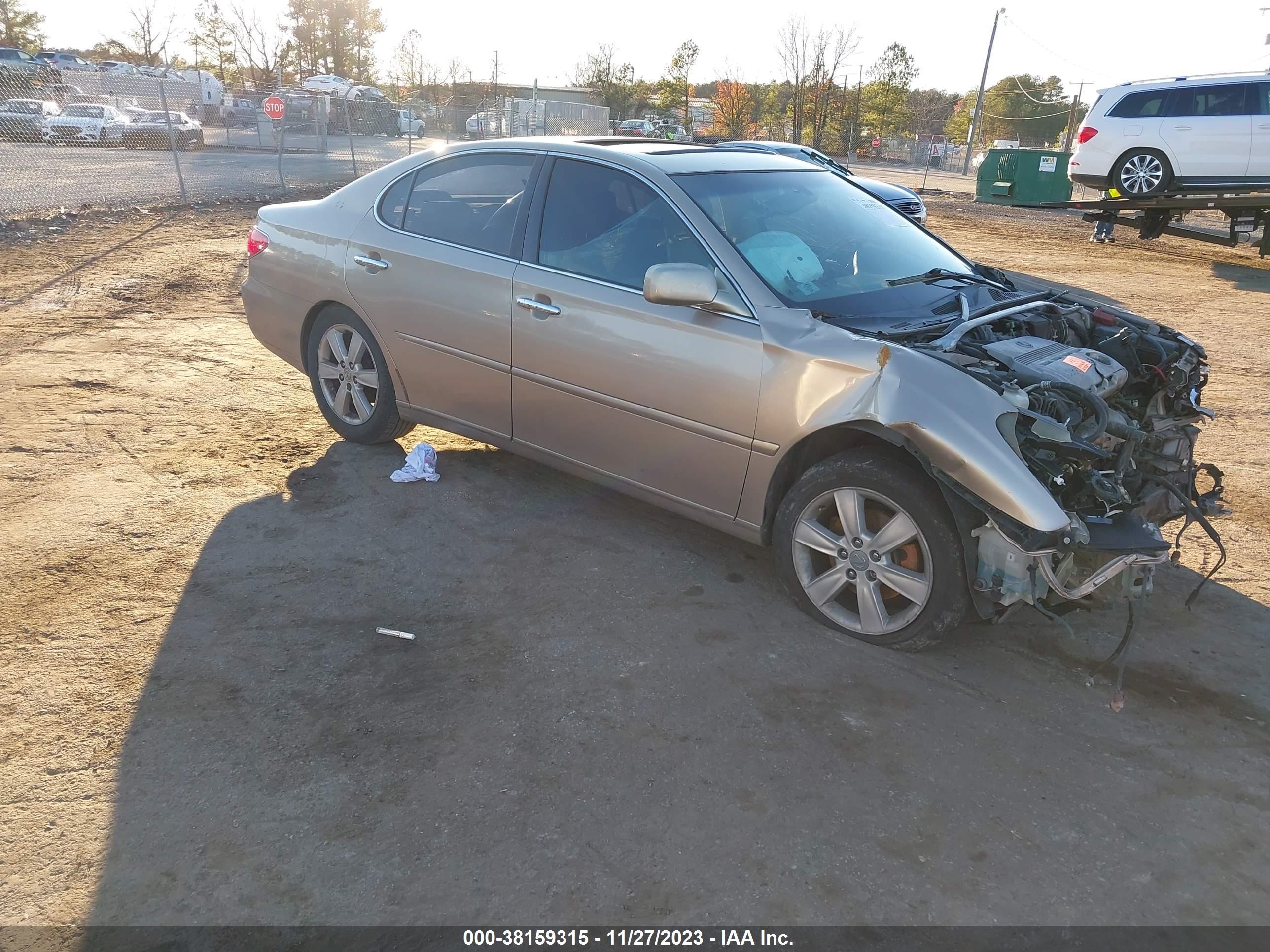 lexus es 2006 jthba30g665157630