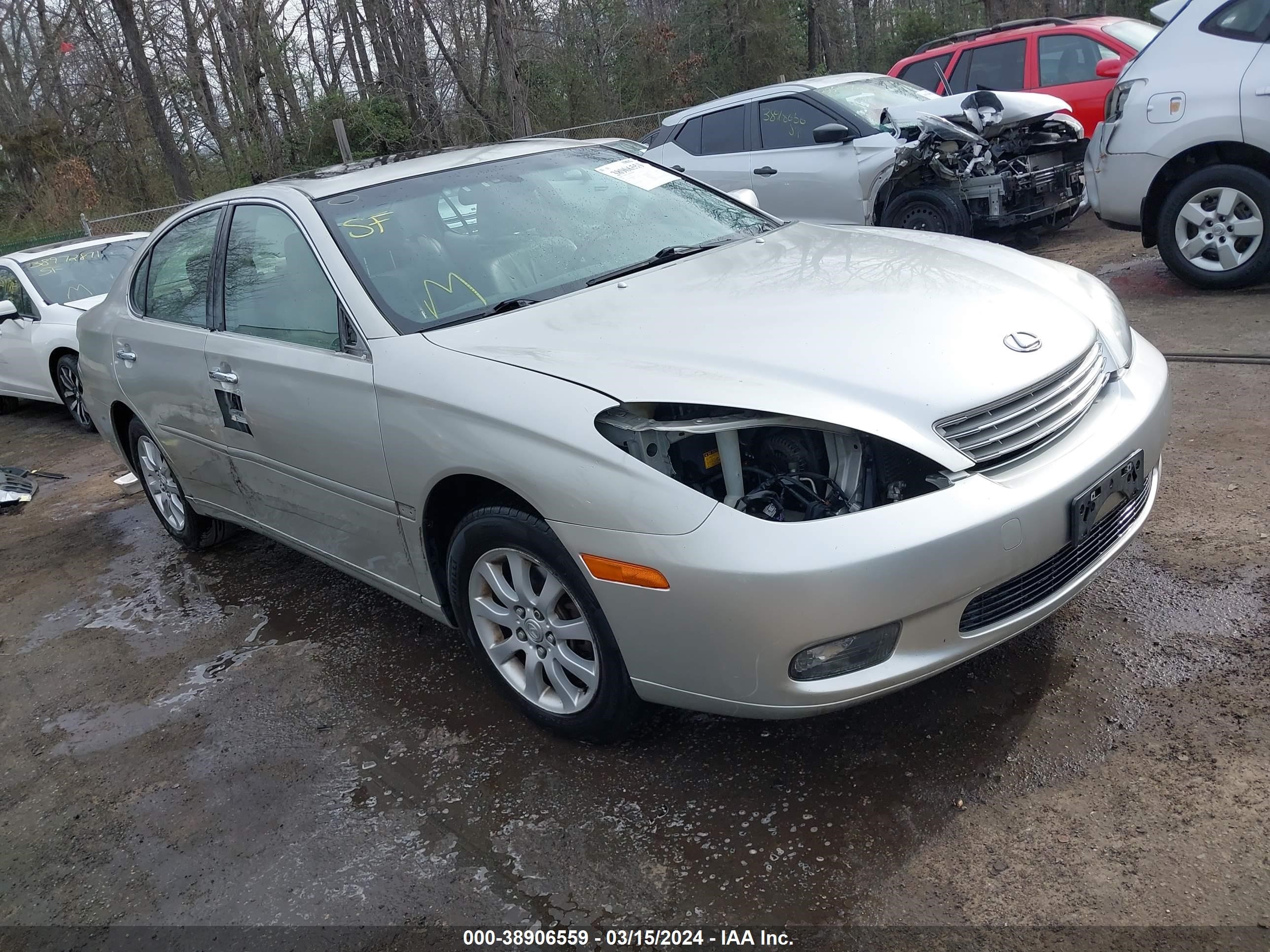 lexus es 2004 jthba30g745025232