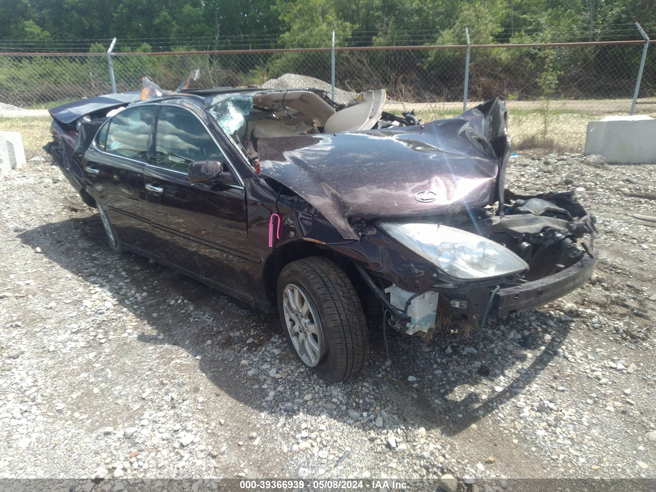 lexus es 2004 jthba30g745055055