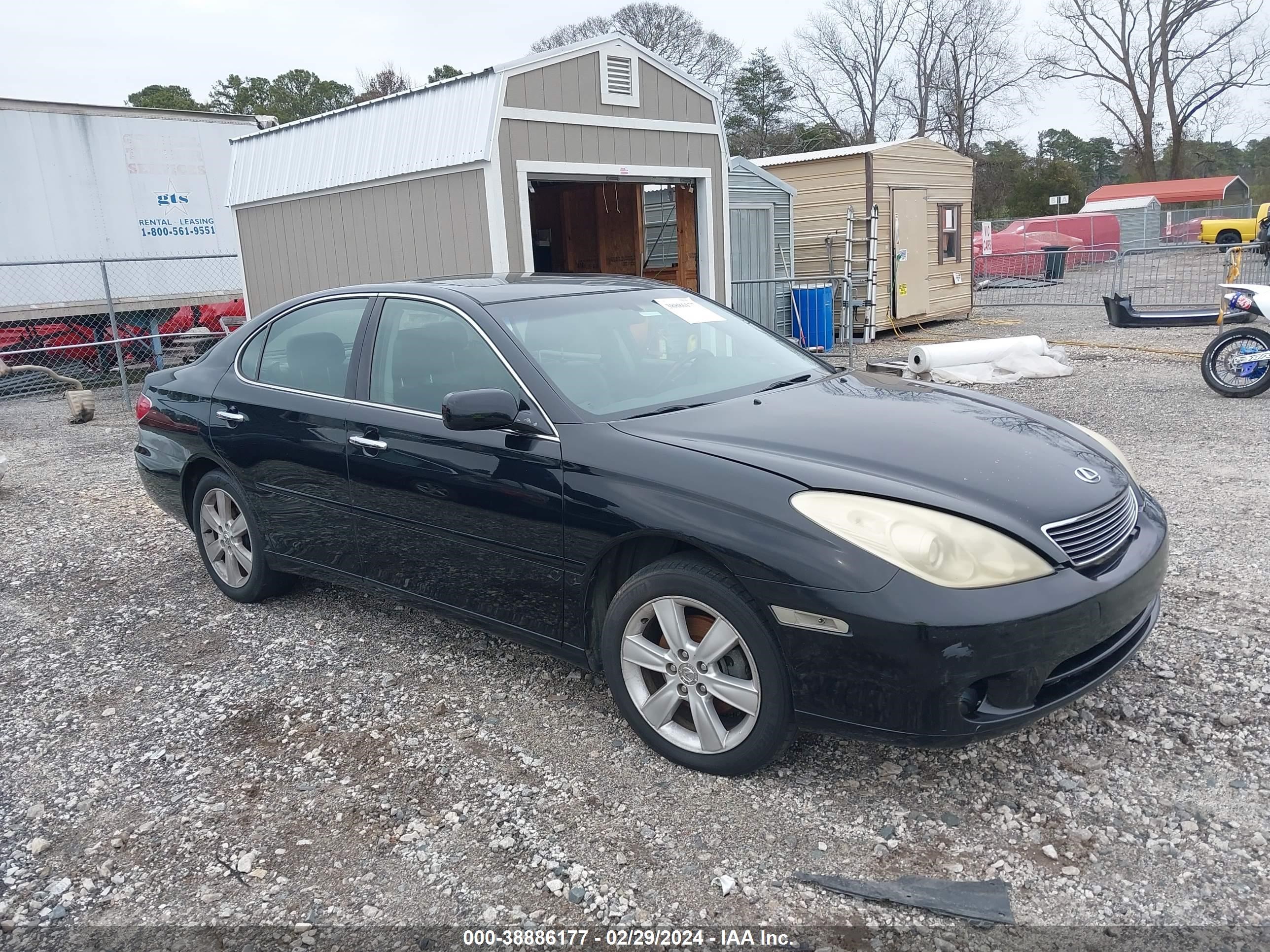 lexus es 2005 jthba30g755141077