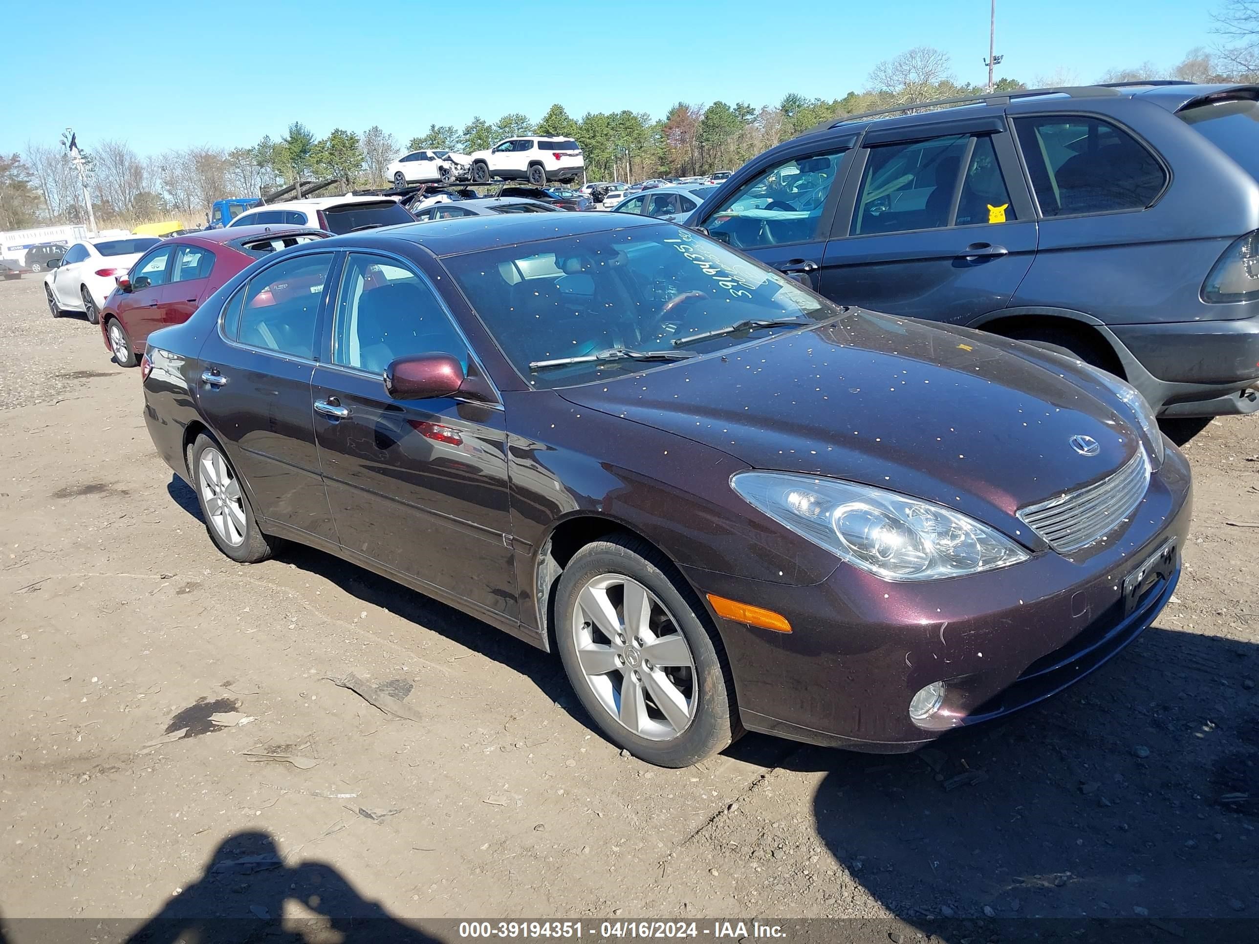 lexus es 2006 jthba30g765172203