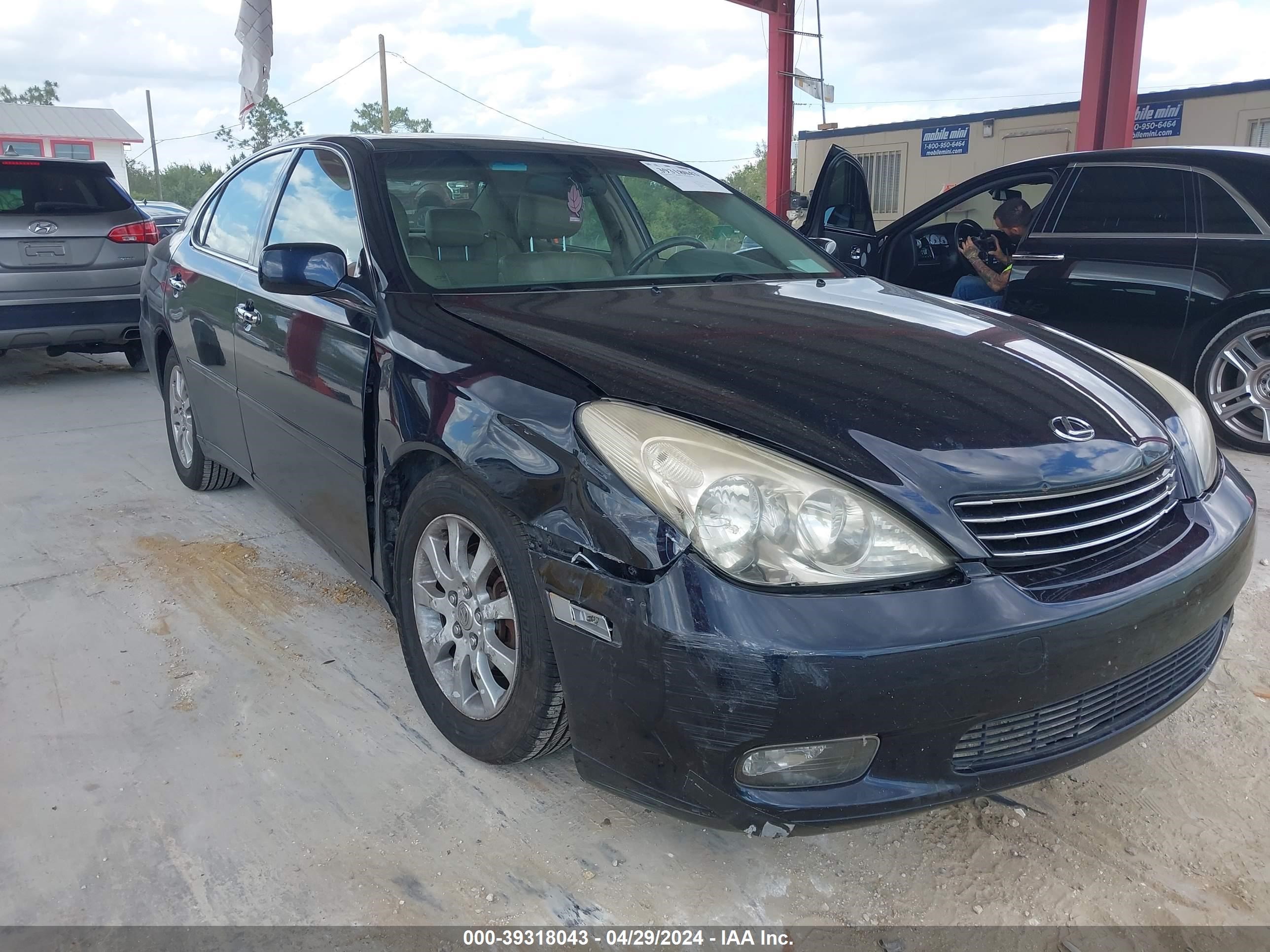 lexus es 2004 jthba30g940003987